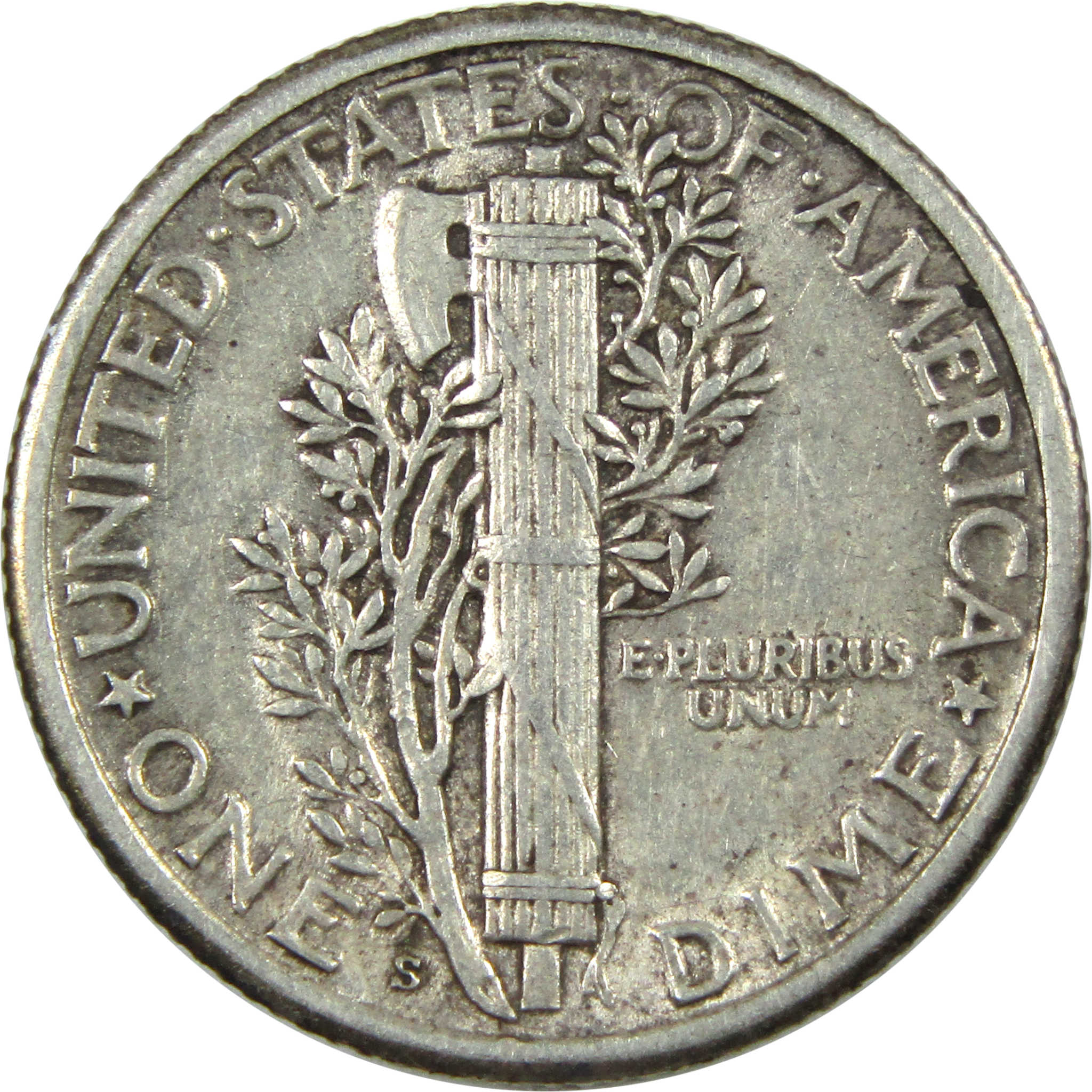 1924 S Mercury Dime XF EF Extremely Fine Silver 10c Coin SKU:I14066