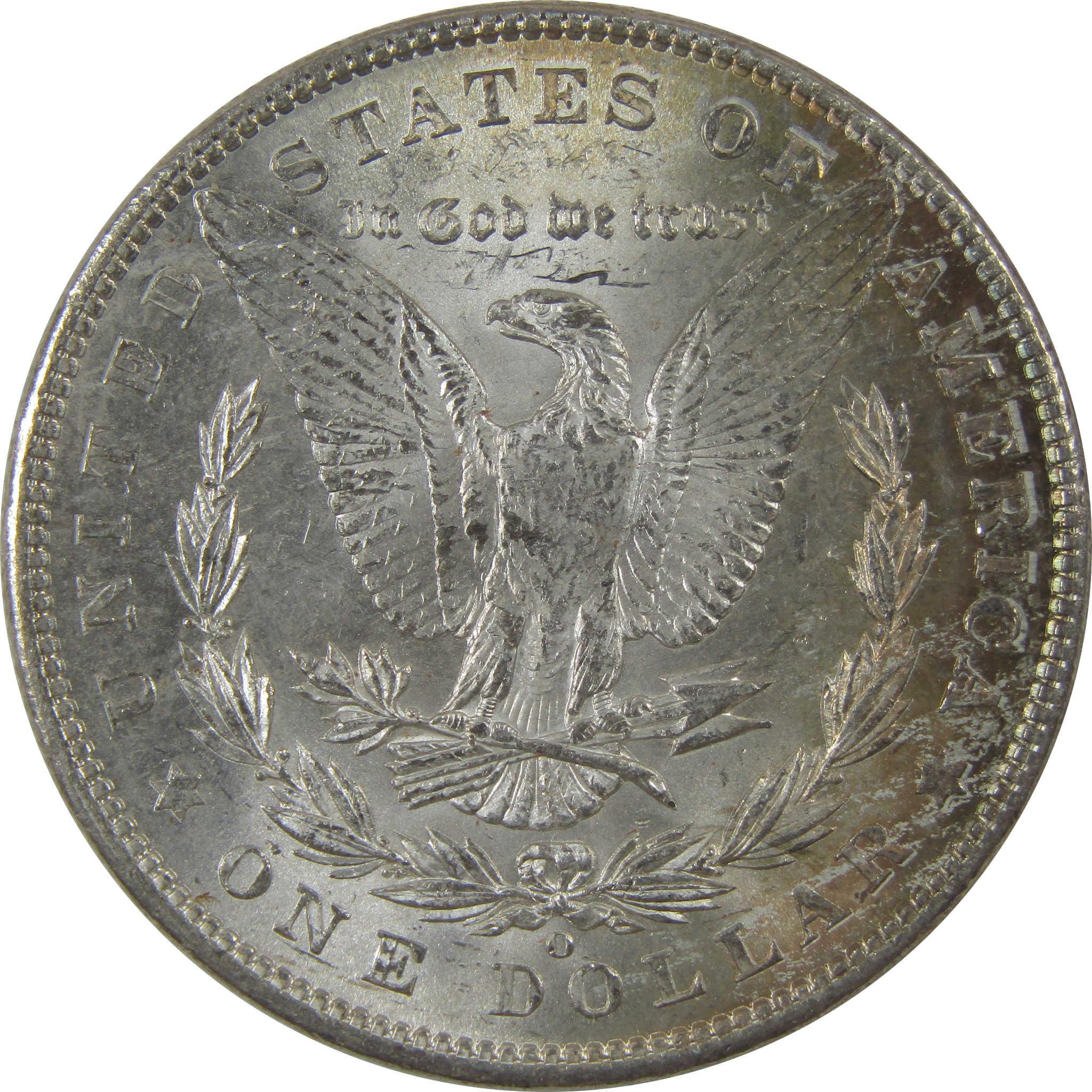 1902 O Morgan Silver Dollar Uncirculated Mint State Toned SKU:I24083