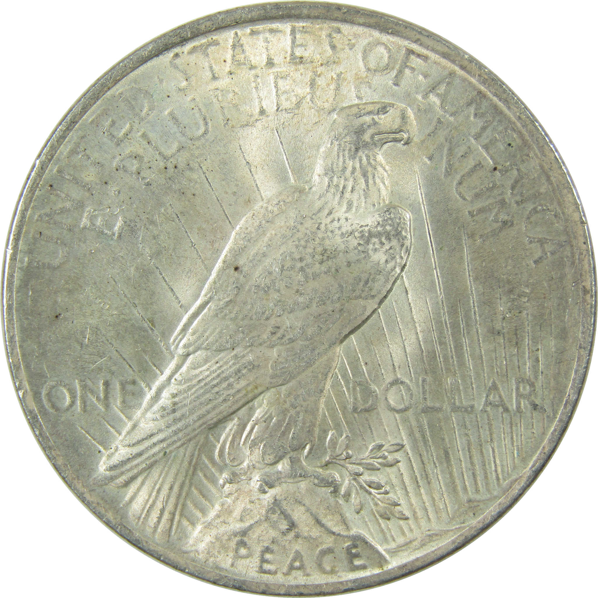 1923 Peace Silver Dollar Borderline Uncirculated $1 Coin SKU:I26046