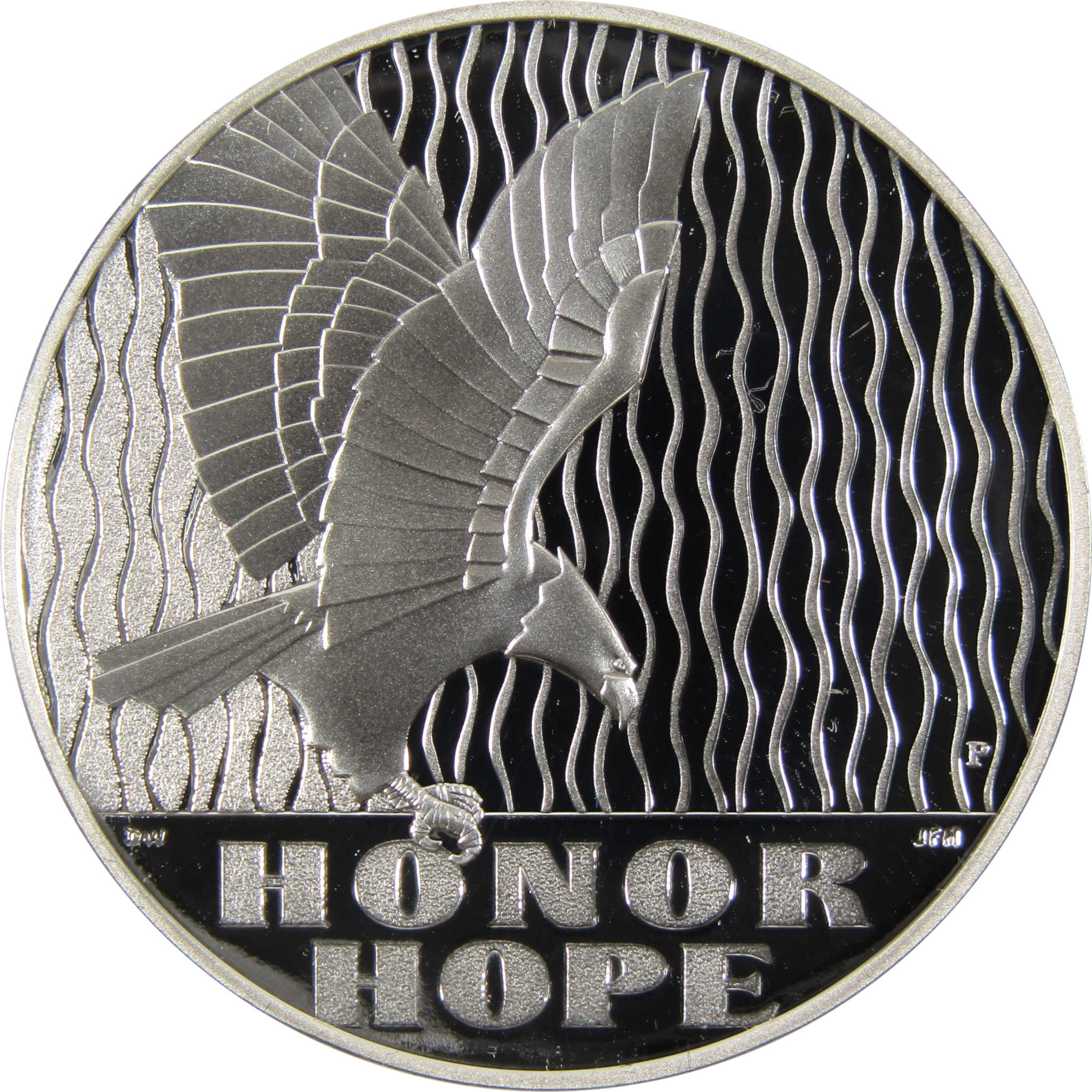 2011 P September 11 National Medal Silver Proof OGP COA SKU:CPC3650