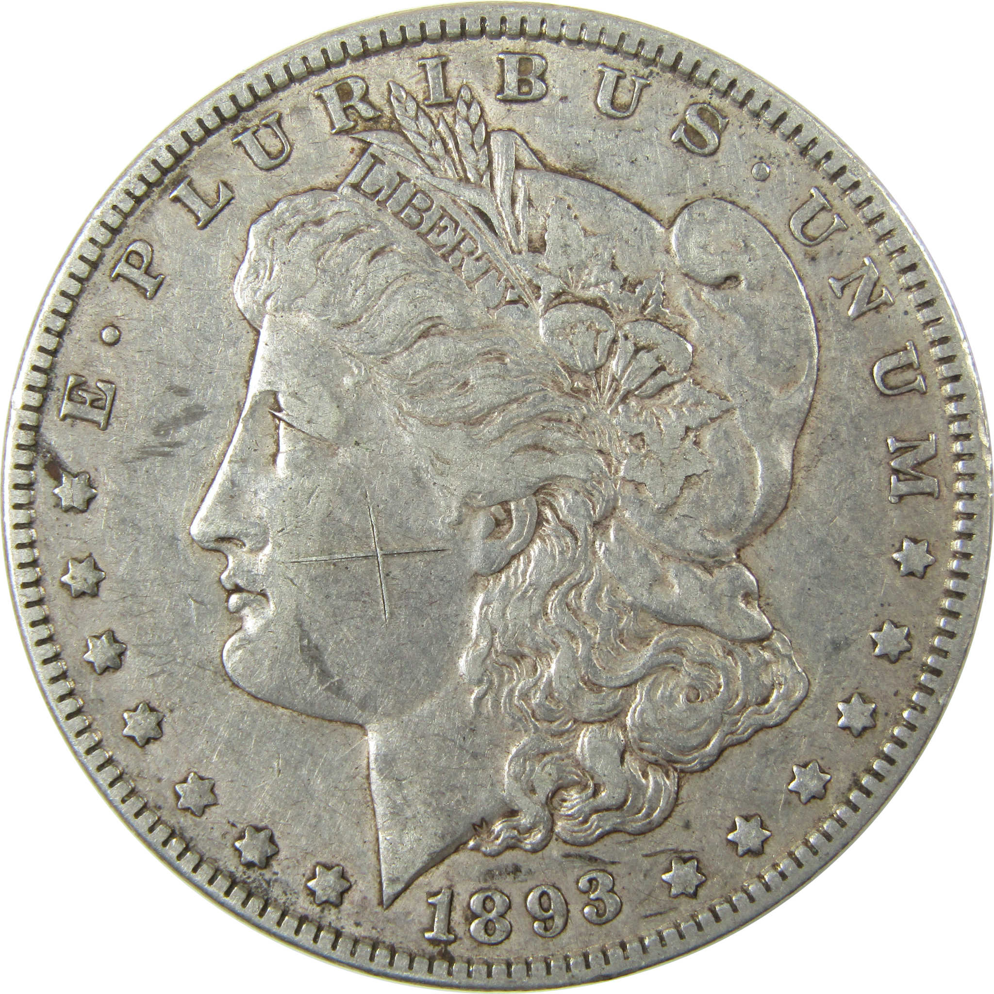 1893 O Morgan Silver Dollar XF EF Extremely Fine Details SKU:CP1390 - Morgan coin - Morgan silver dollar - Morgan silver dollar for sale - Profile Coins &amp; Collectibles