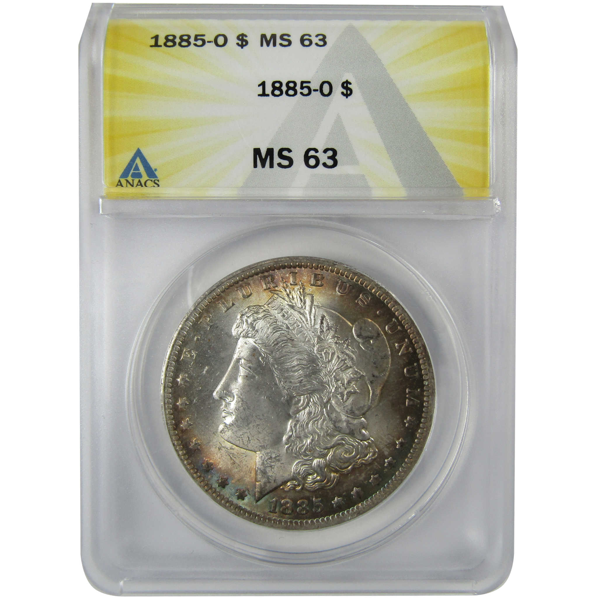 1885 O Morgan Silver Dollar MS 63 ANACS Uncirculated $1 Coin SKU:CP836 - Morgan coin - Morgan silver dollar - Morgan silver dollar for sale - Profile Coins &amp; Collectibles