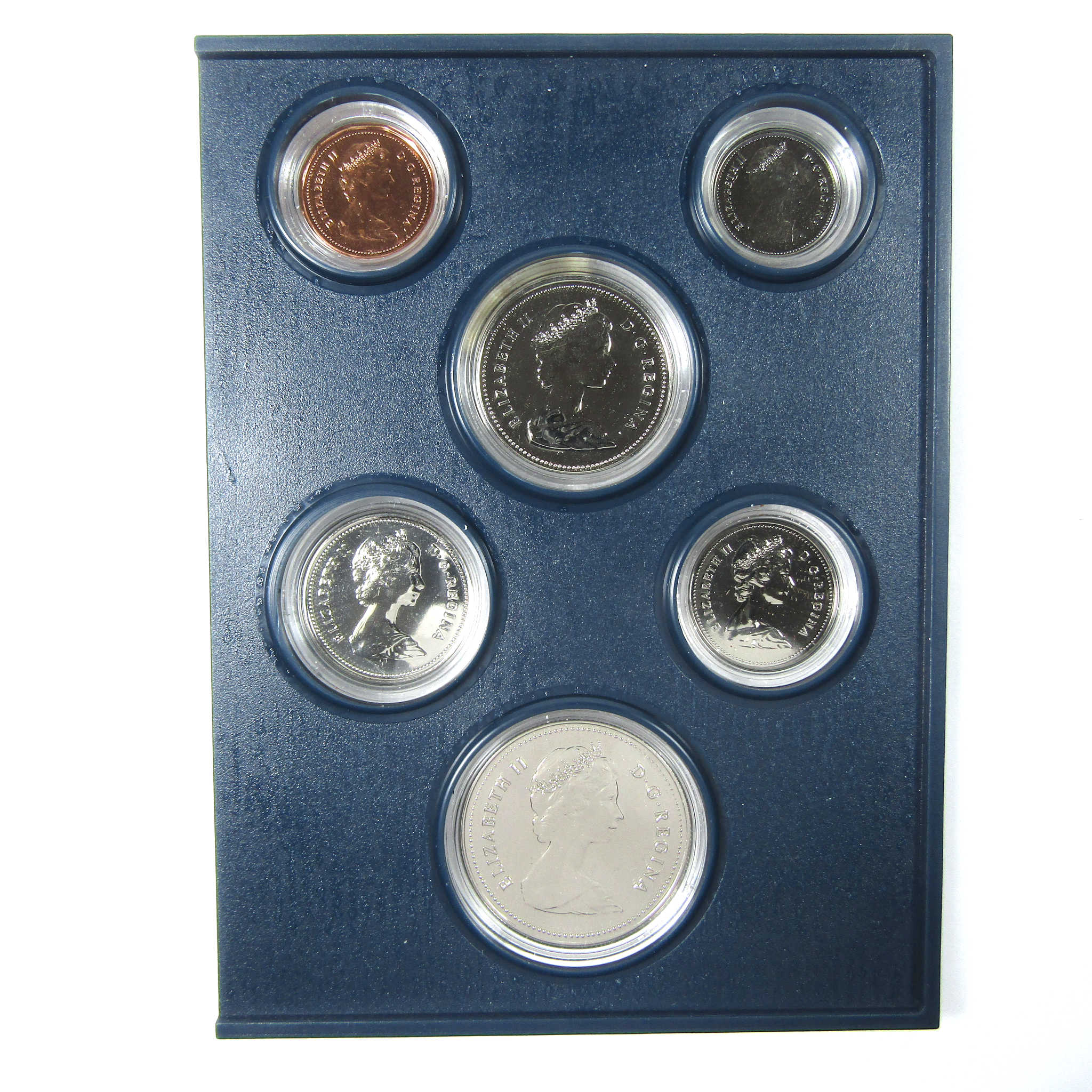 1983 Royal Canadian Mint Specimen Set Collectible OGP SKU:CPC4655