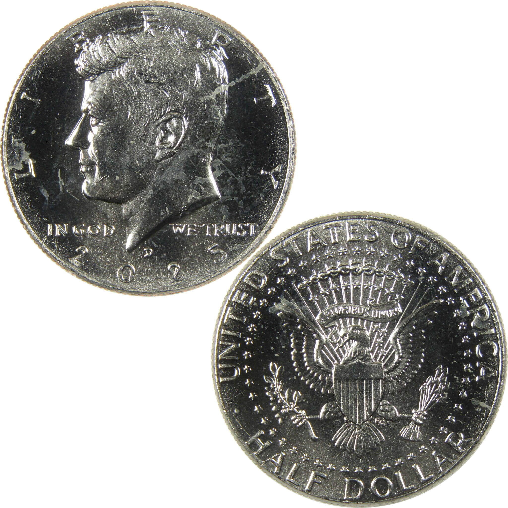 2025 D Kennedy Clad Half Dollar Uncirculated Mint State 50c Coin
