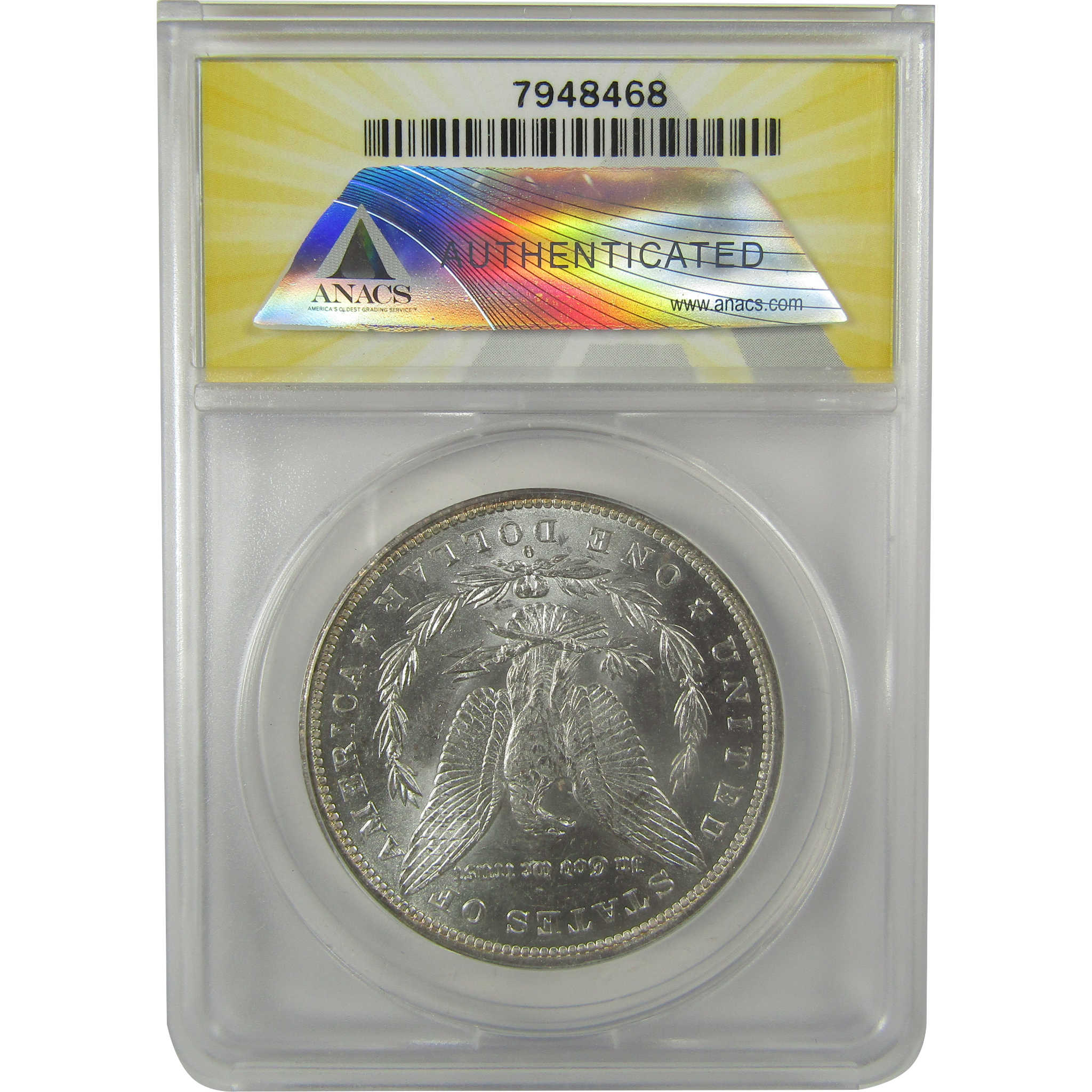 1882 O/S VAM-4 Recessed Top 100 Morgan Dollar MS 61 ANACS SKU:I21932 - Morgan coin - Morgan silver dollar - Morgan silver dollar for sale - Profile Coins &amp; Collectibles