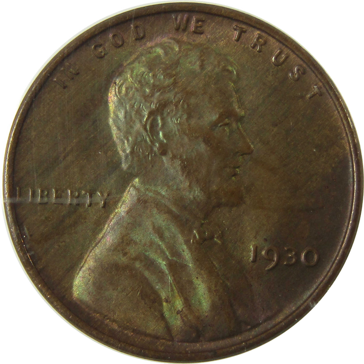 1930 Lincoln Wheat Cent MS 63 BN ANACS Uncirculated Penny SKU:I28444