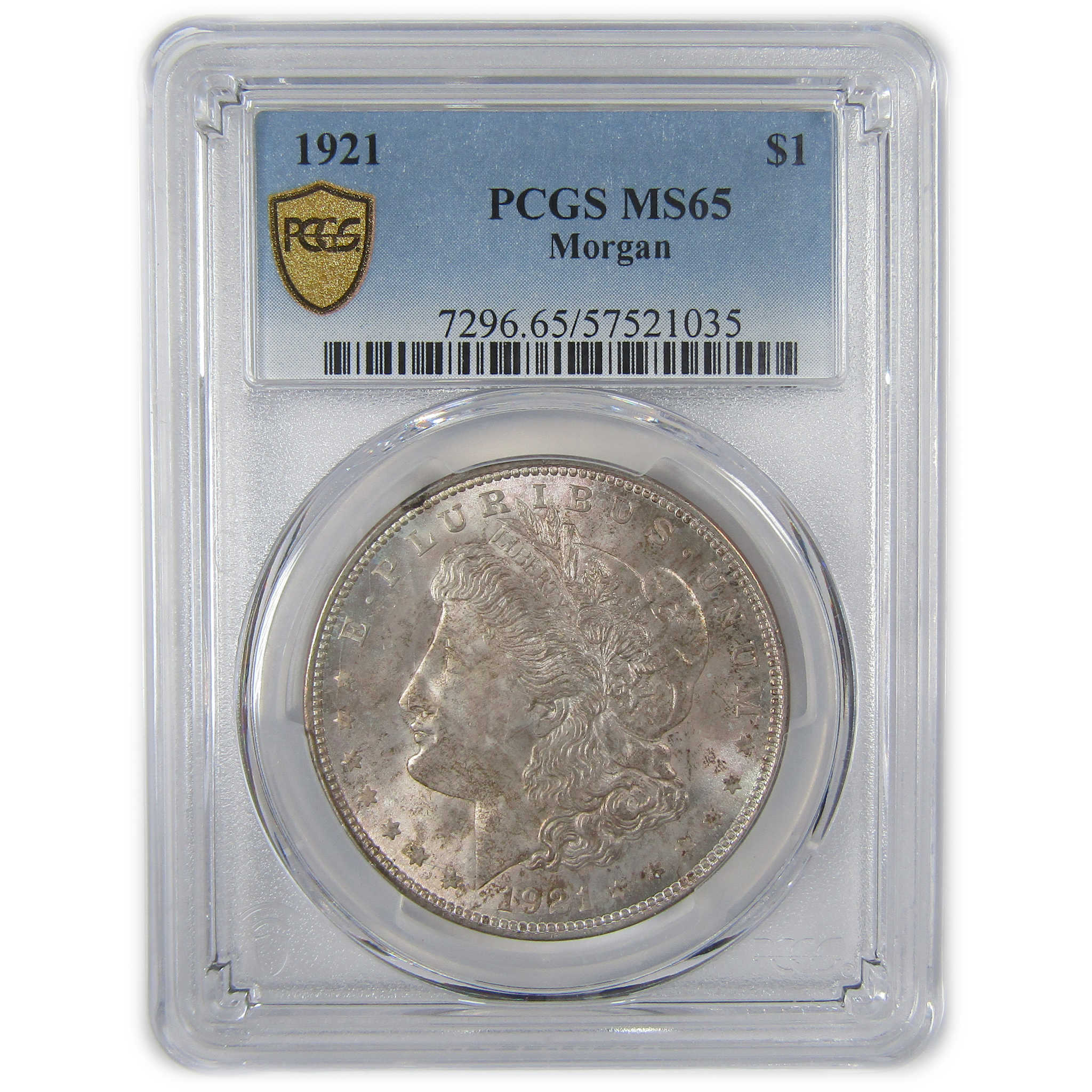 1921 Morgan Dollar MS 65 PCGS Silver Uncirculated $1 Coin SKU:I23679 - Morgan coin - Morgan silver dollar - Morgan silver dollar for sale - Profile Coins &amp; Collectibles