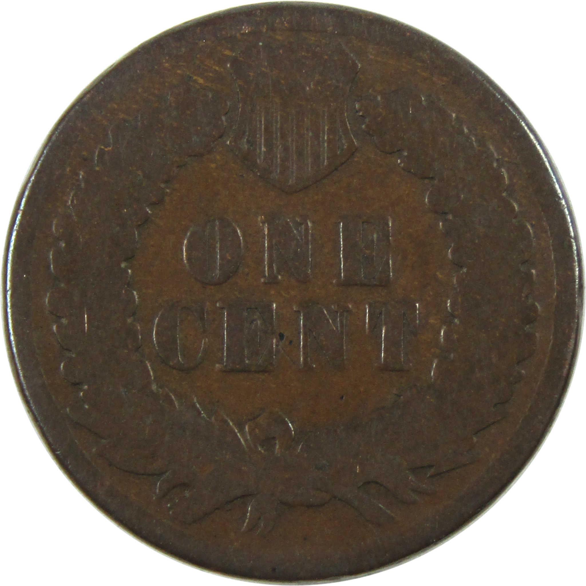 1874 Indian Head Cent AG About Good Penny 1c Coin SKU:I13332