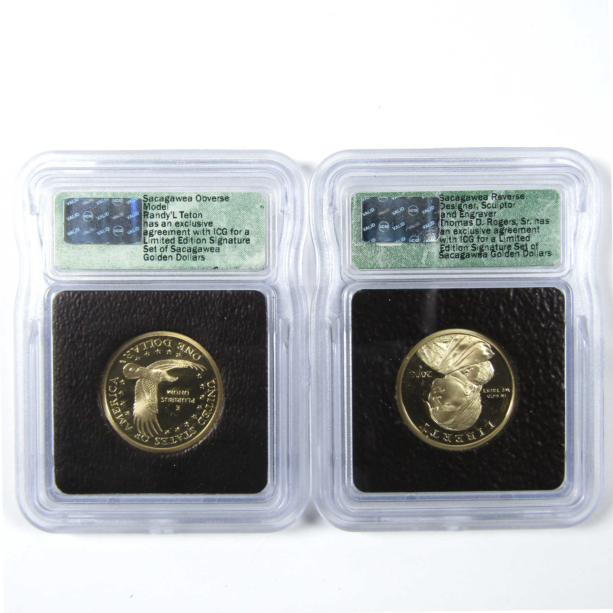 2003 Sacagawea Signature 6 Piece Dollar Set ICG SKU:CPC6599