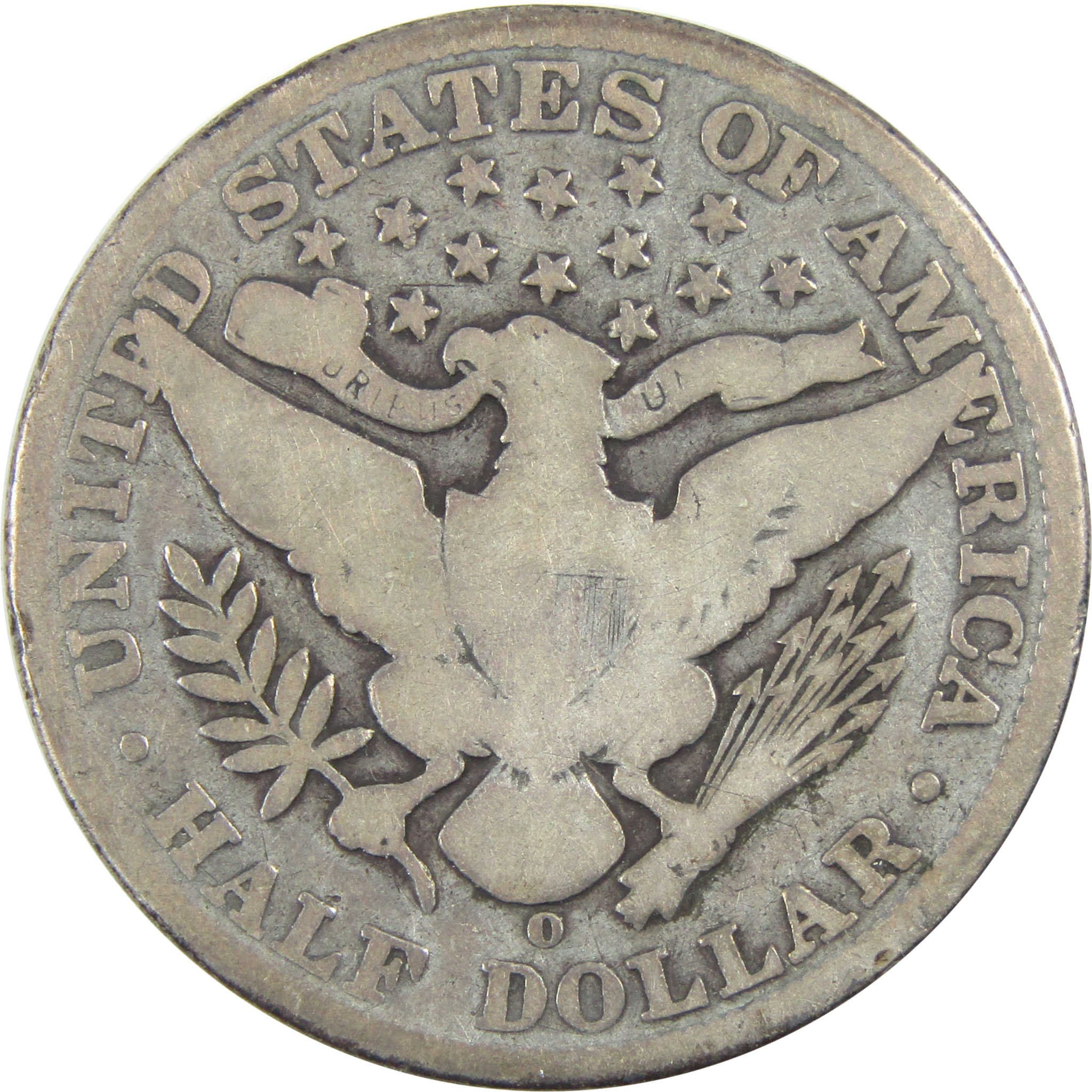 1904 O Barber Half Dollar G Good Silver 50c Coin SKU:I13449