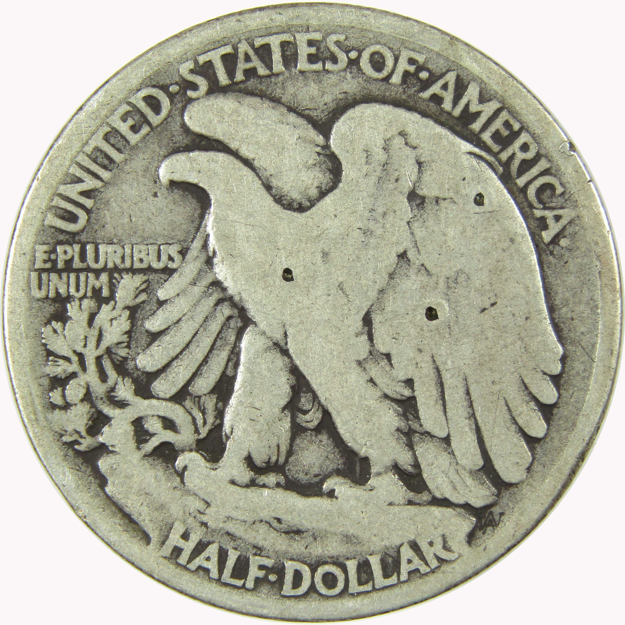 1917 D Obverse Liberty Walking 50c VG Very Good Details SKU:CP1465