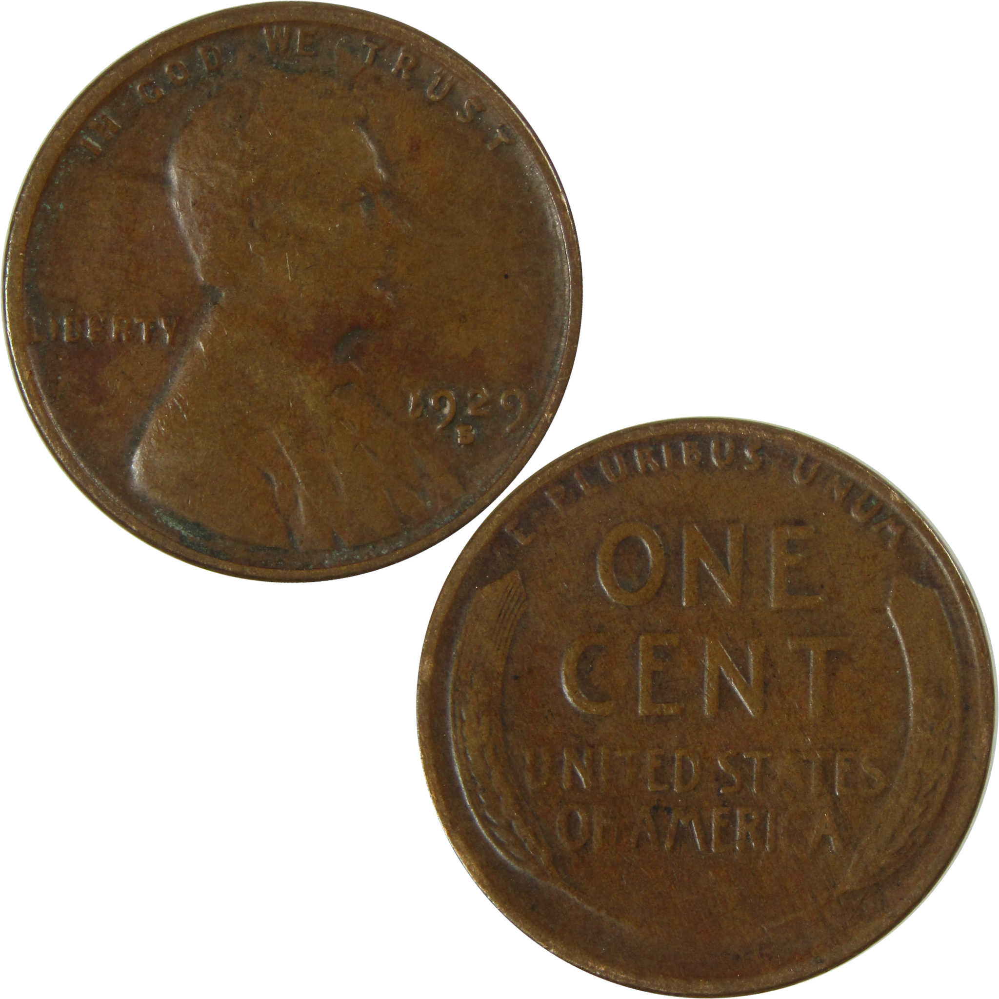 1929 S Lincoln Wheat Cent VG Very Good Penny 1c Coin SKU:I26680