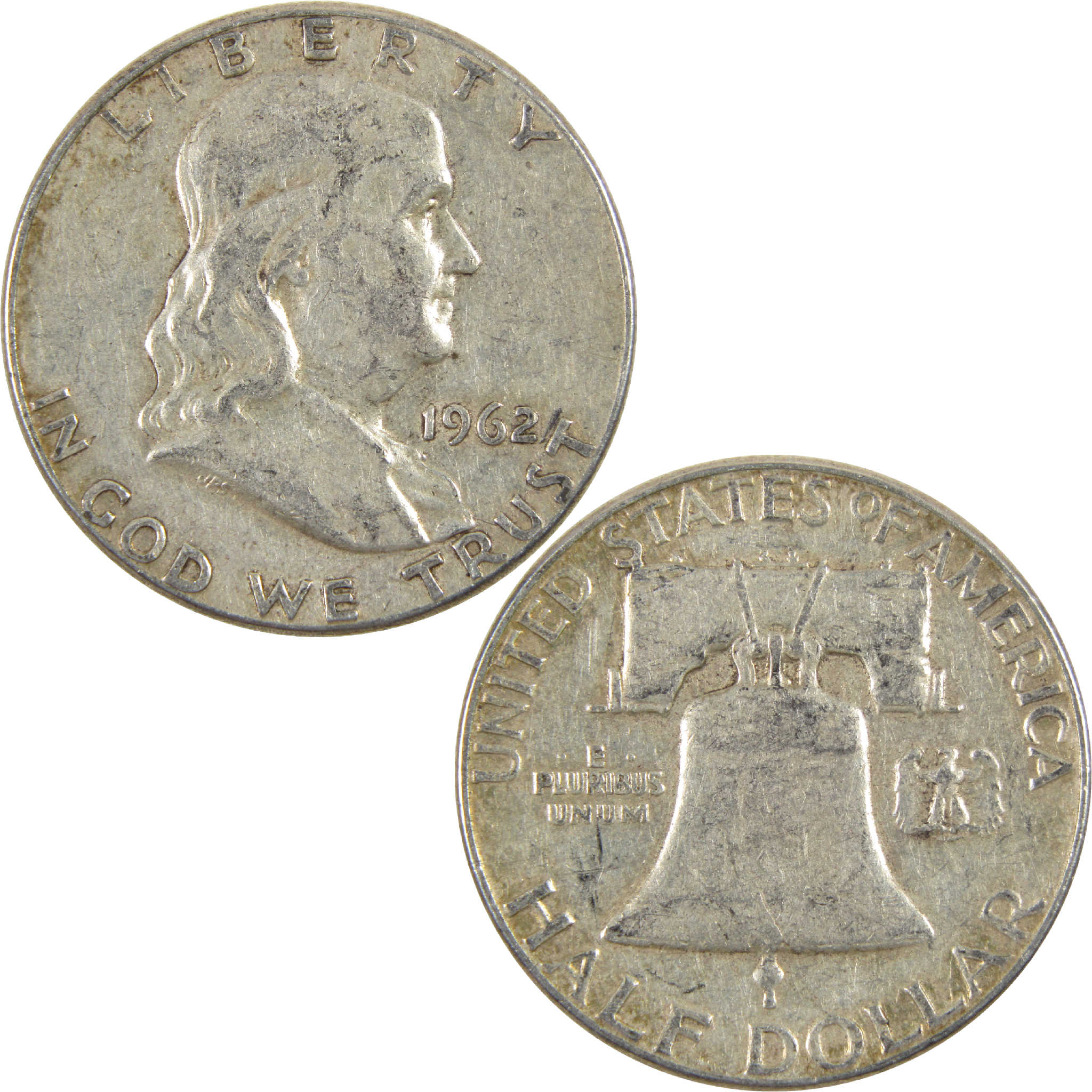 1962 Franklin Half Dollar G Good Silver 50c Coin