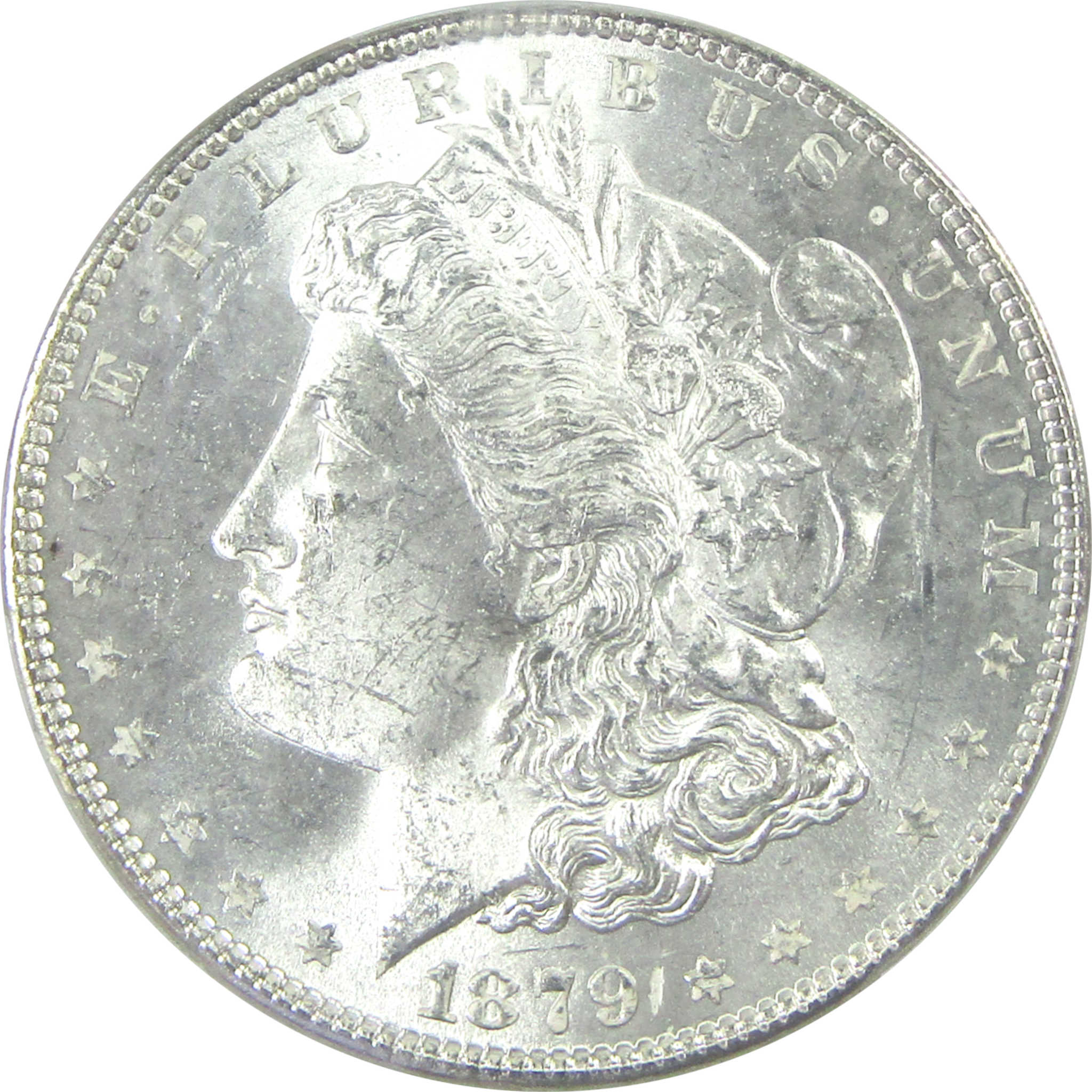 1879 Morgan Dollar MS 63 PCGS Silver $1 Uncirculated Coin SKU:I15898 - Morgan coin - Morgan silver dollar - Morgan silver dollar for sale - Profile Coins &amp; Collectibles