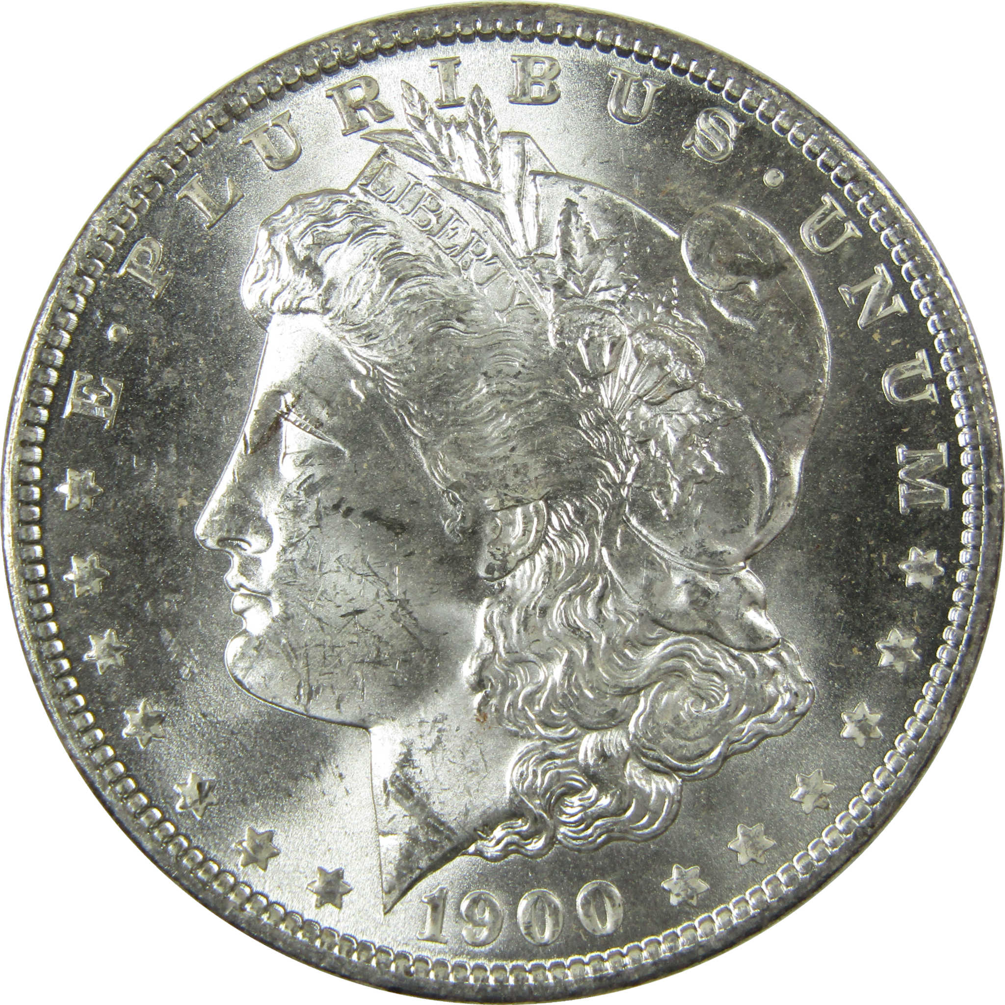 1900 O Morgan Silver Dollar Uncirculated Mint State $1 Coin SKU:I27746