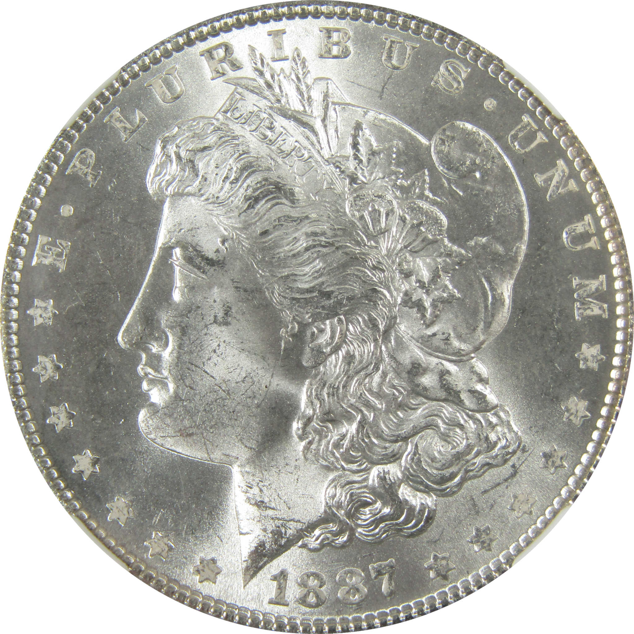 1887 Morgan Silver Dollar MS 64 NGC Uncirculated $1 Coin SKU:I27543 - Morgan coin - Morgan silver dollar - Morgan silver dollar for sale - Profile Coins &amp; Collectibles