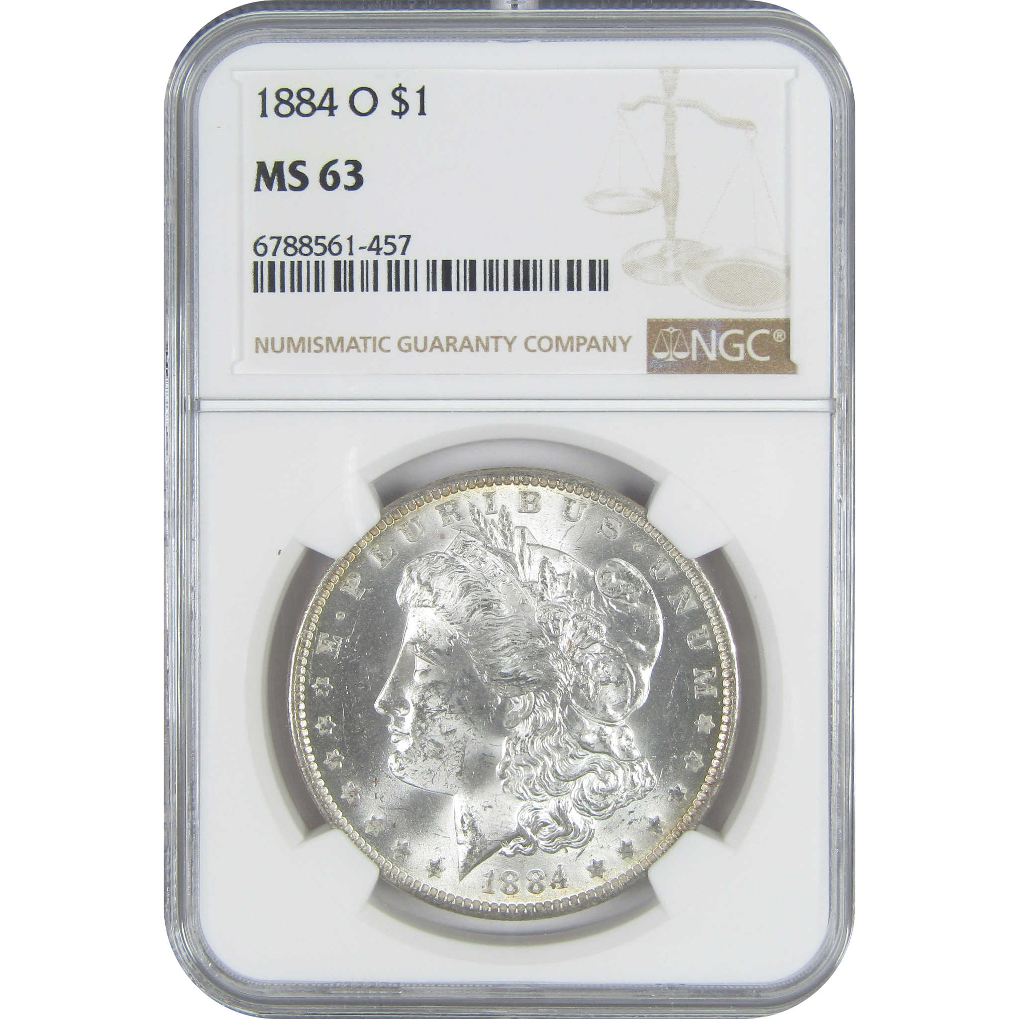 1884 O Morgan Dollar MS 63 NGC Silver $1 Uncirculated Coin SKU:I15672 - Morgan coin - Morgan silver dollar - Morgan silver dollar for sale - Profile Coins &amp; Collectibles