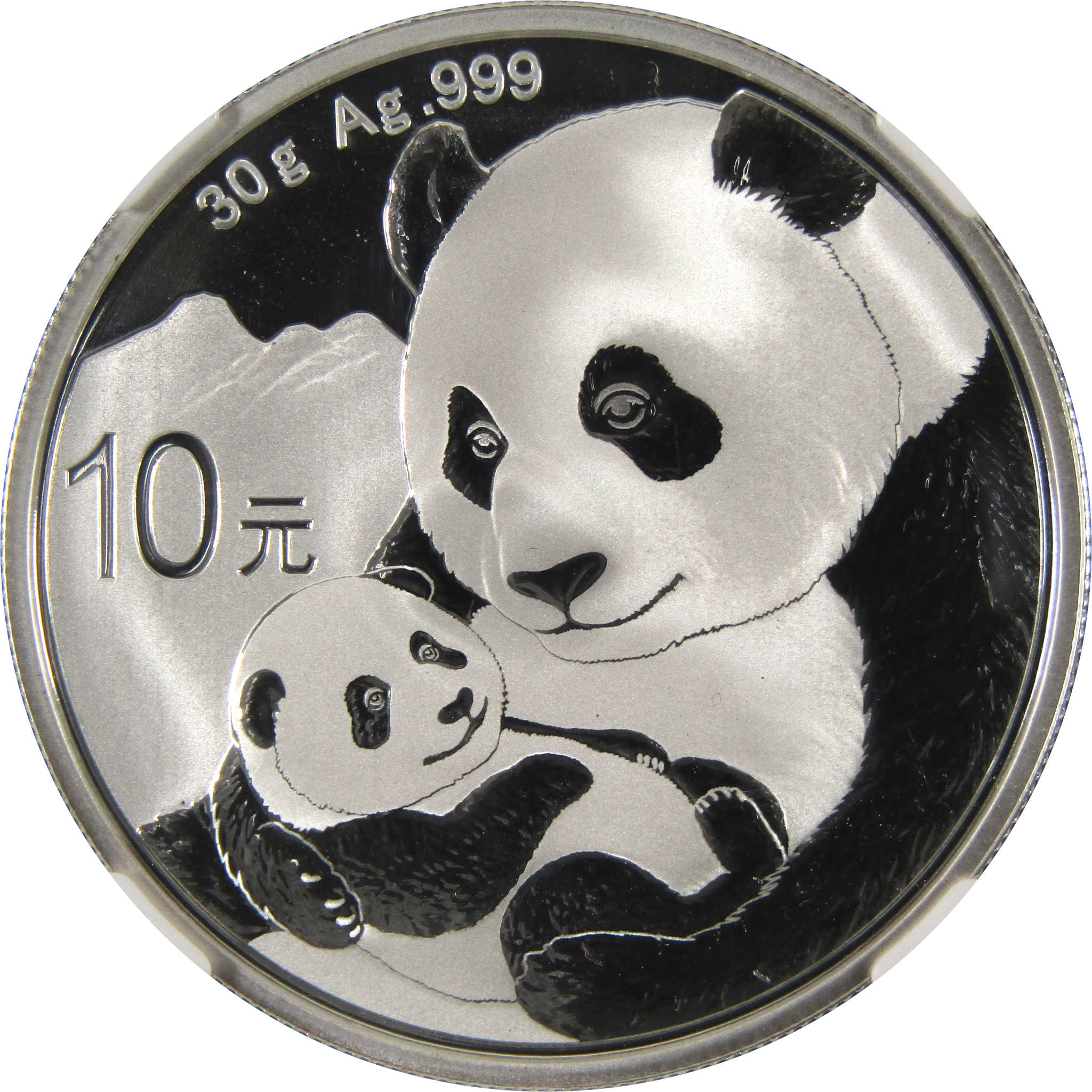 2019 Chinese Panda 10 Yuan 3 Piece Silver Set MS 70 NGC SKU CPC3644