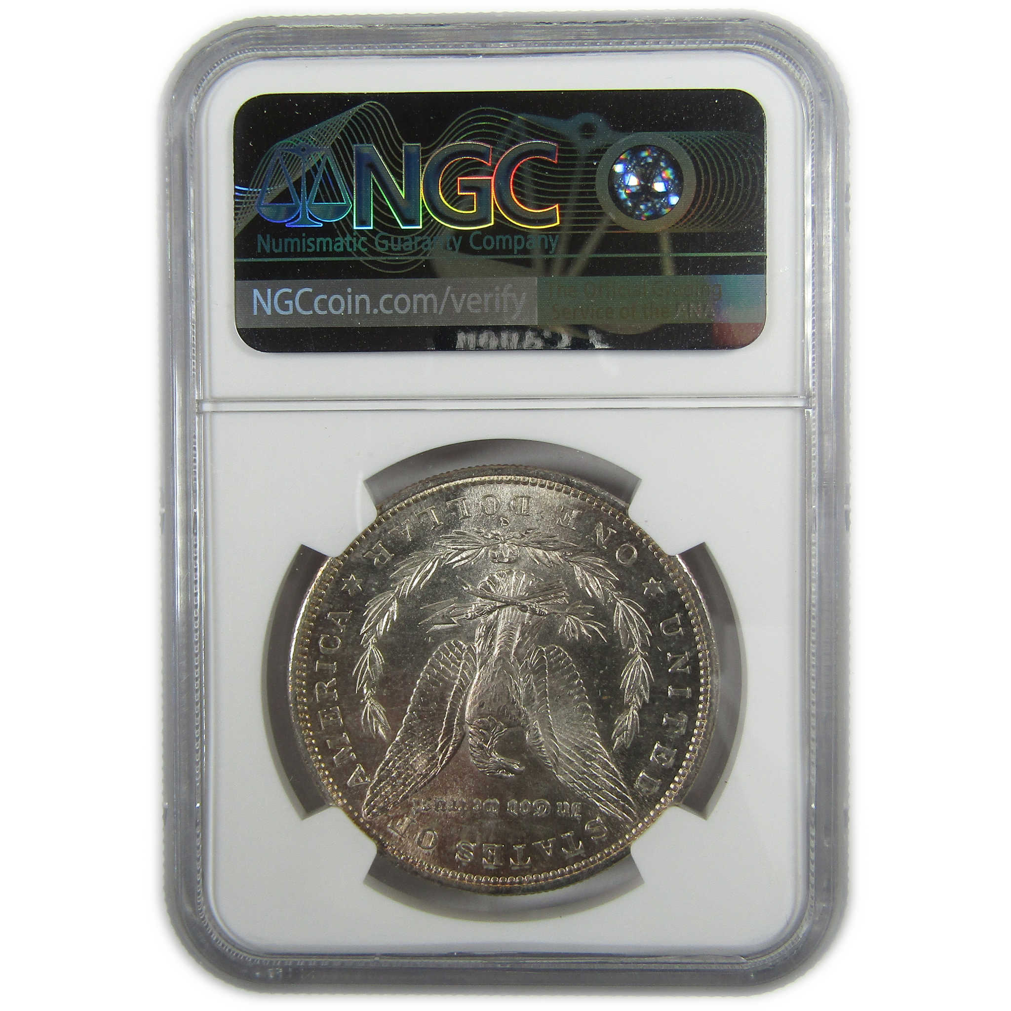 1882 S Morgan Silver Dollar MS 64 NGC Uncirculated $1 Coin SKU:I27904