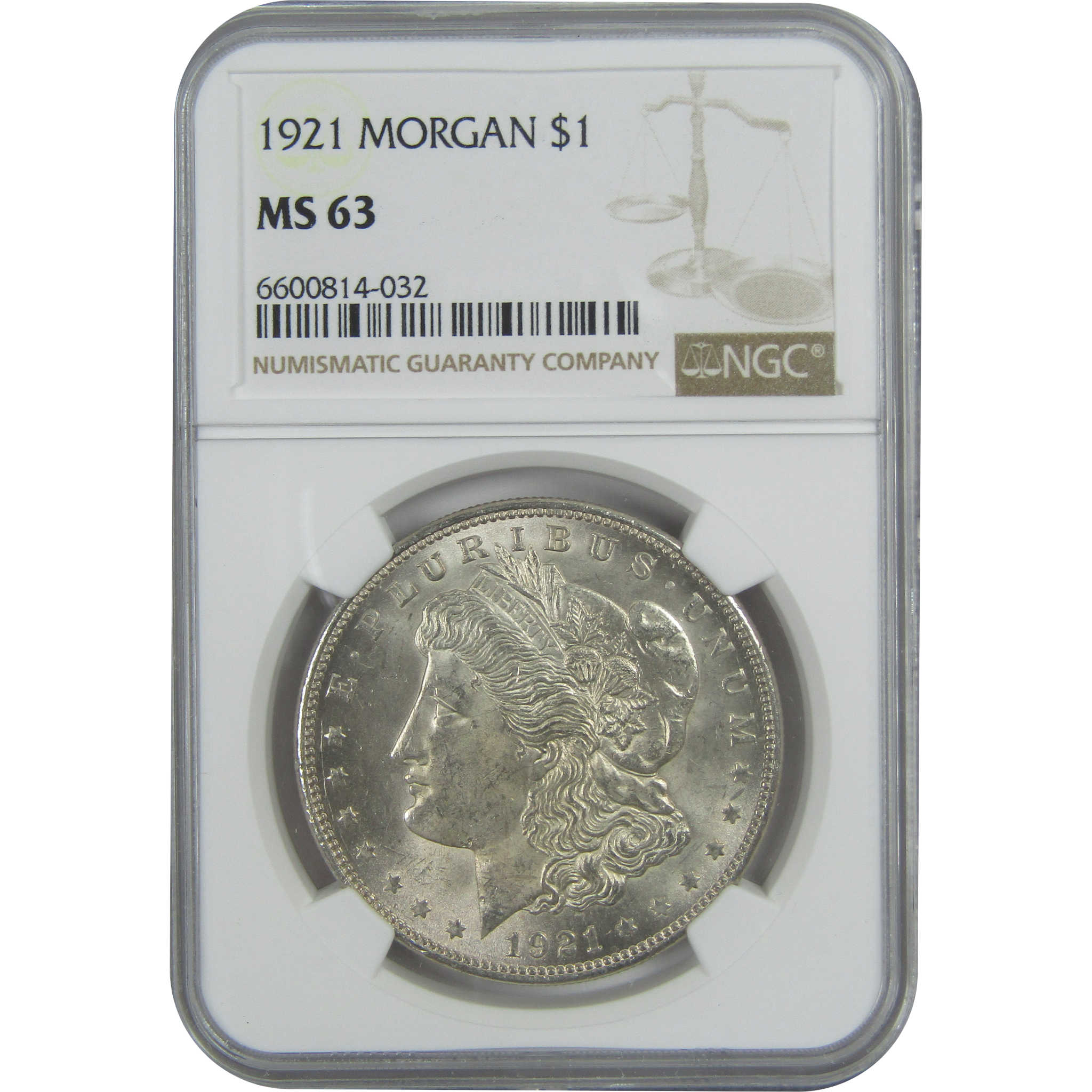 1921 Morgan Dollar MS 63 NGC Silver $1 Uncirculated Coin SKU:I15705 - Morgan coin - Morgan silver dollar - Morgan silver dollar for sale - Profile Coins &amp; Collectibles