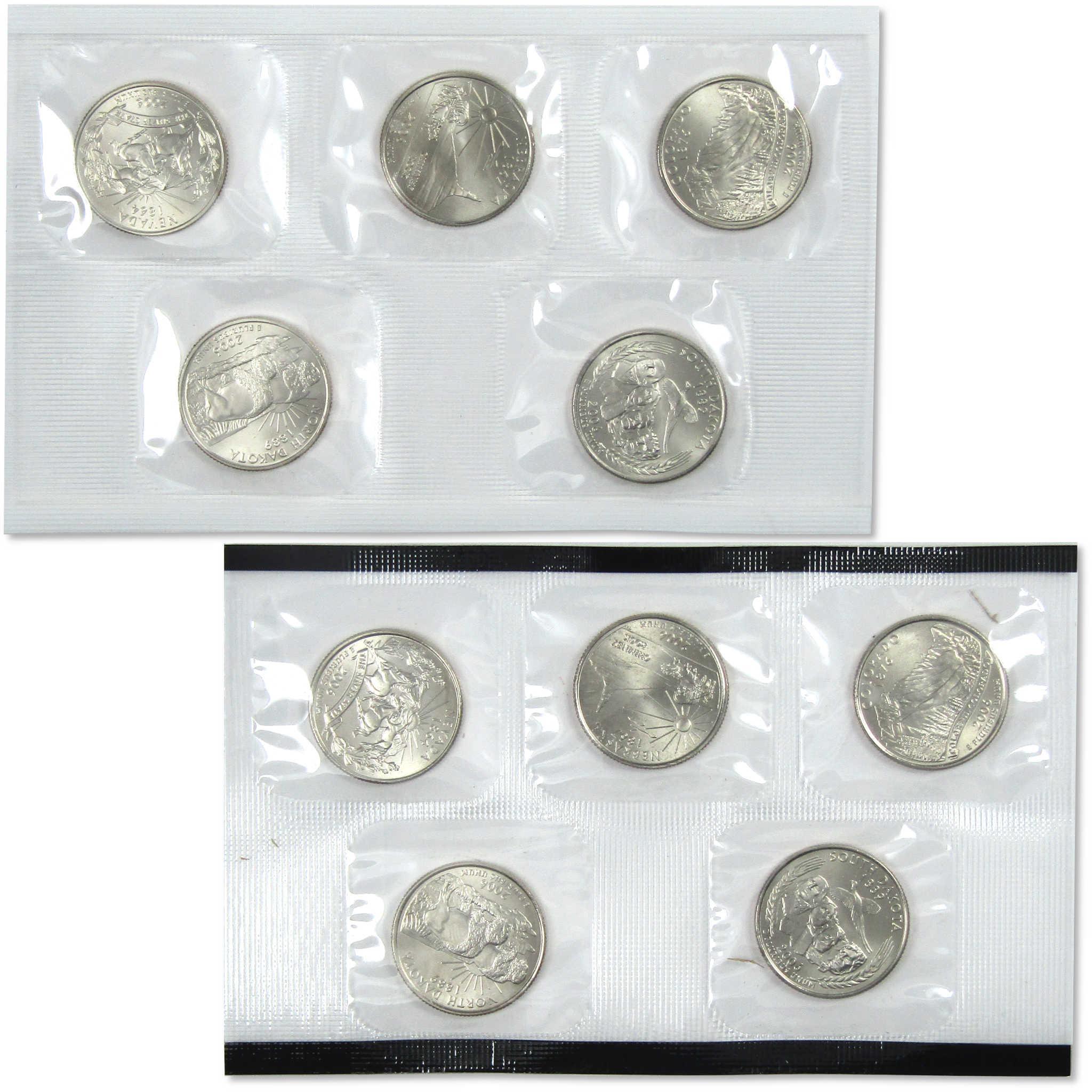 独立事典 2005-2006, 2006-2007 2冊セット 2006 Uncirculated Coin Set U.S Mint Government Packaging OGP COA