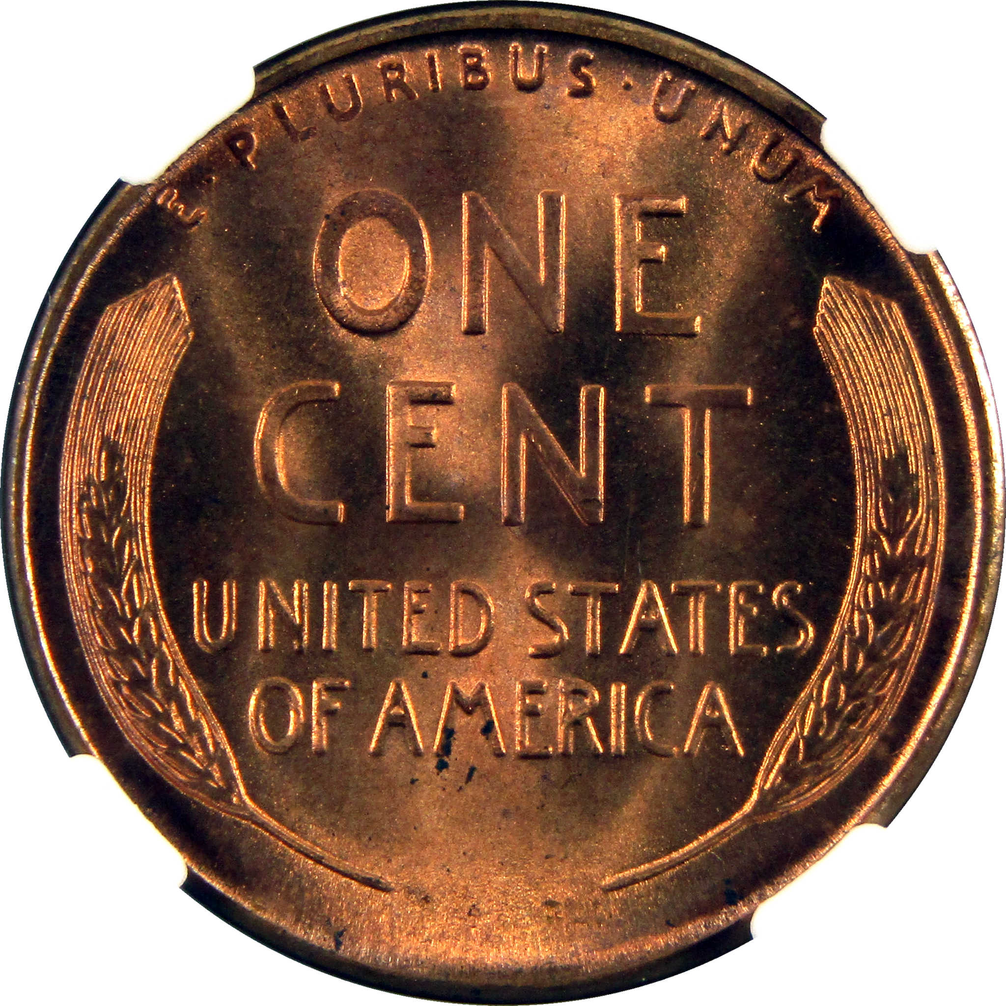 1954 S Lincoln Wheat Cent MS 66 RD NGC Penny 1c Unc SKU:CPC6023