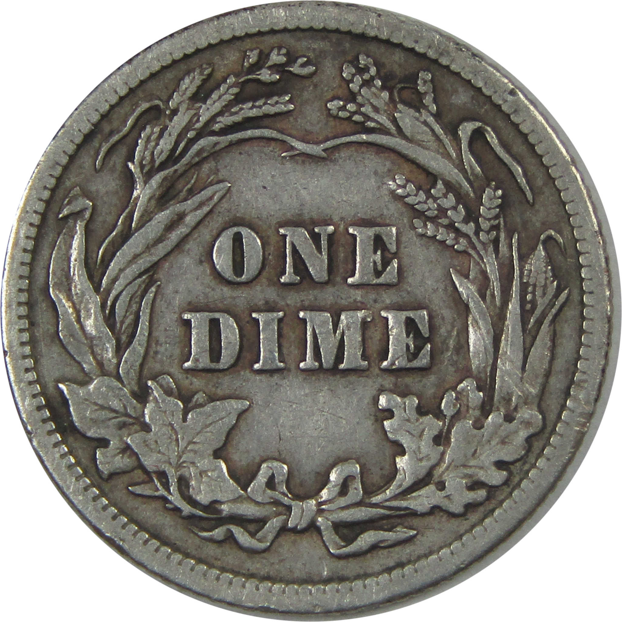 1914 Barber Dime VF Very Fine Silver 10c Coin SKU:I15489