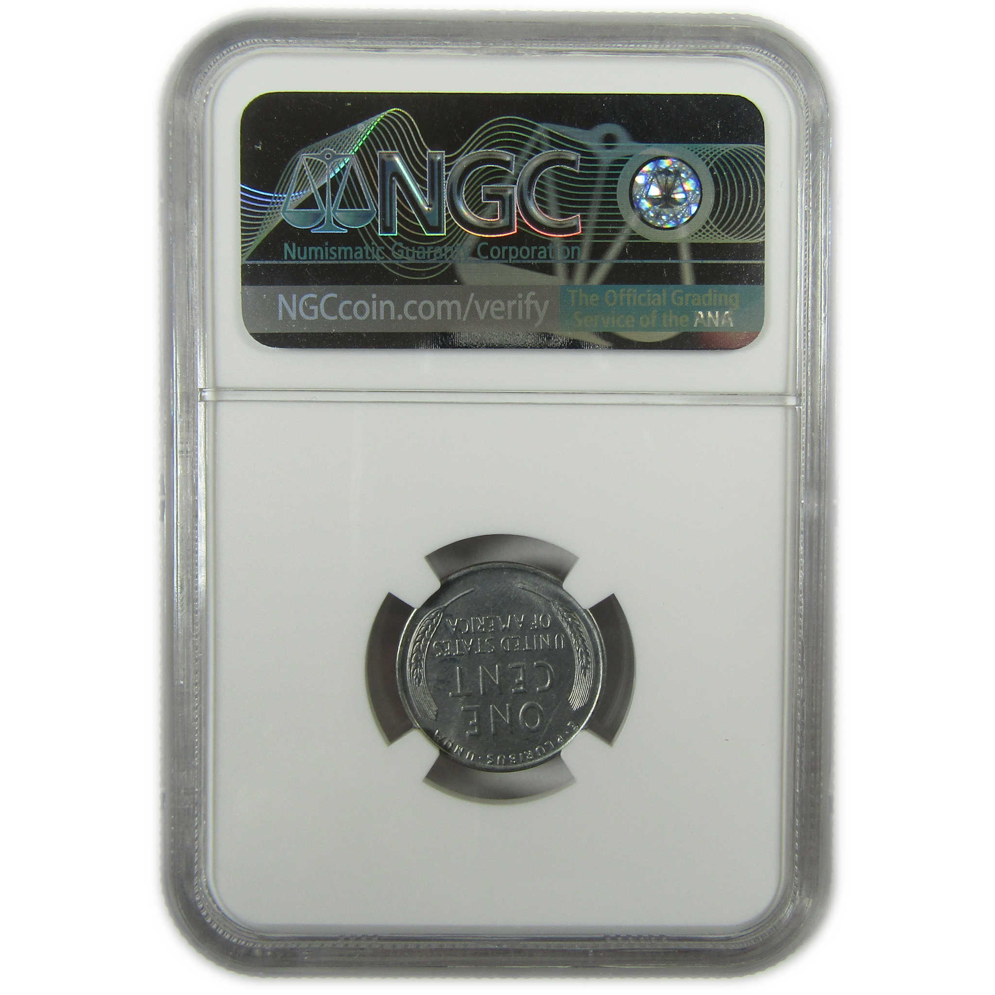 1943 S Lincoln Wheat Steel 1c MS 65 NGC 75th Anniversary SKU:CP1653