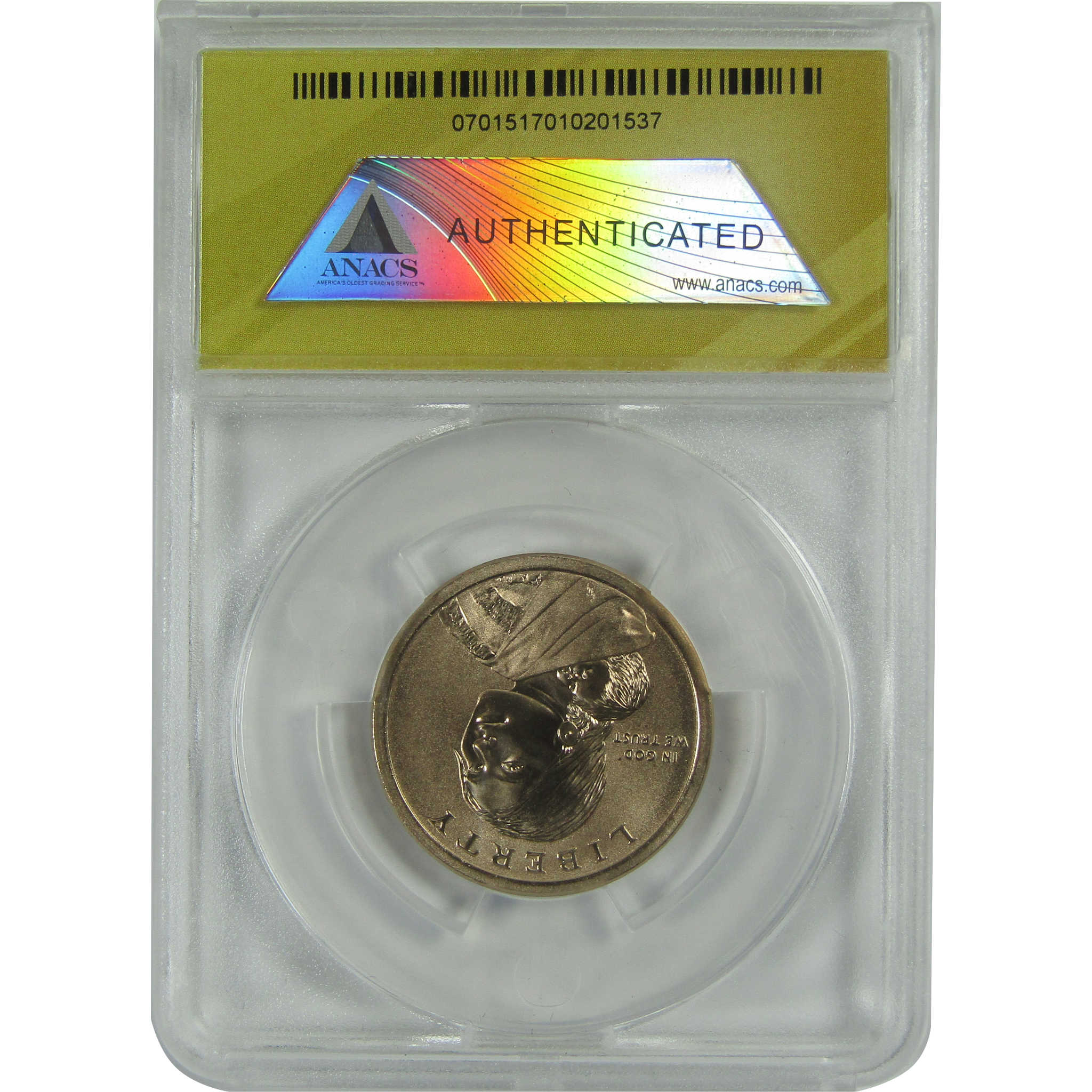 2014 D Hospitality Native American Dollar EU 69 ANACS SKU:CPC9233