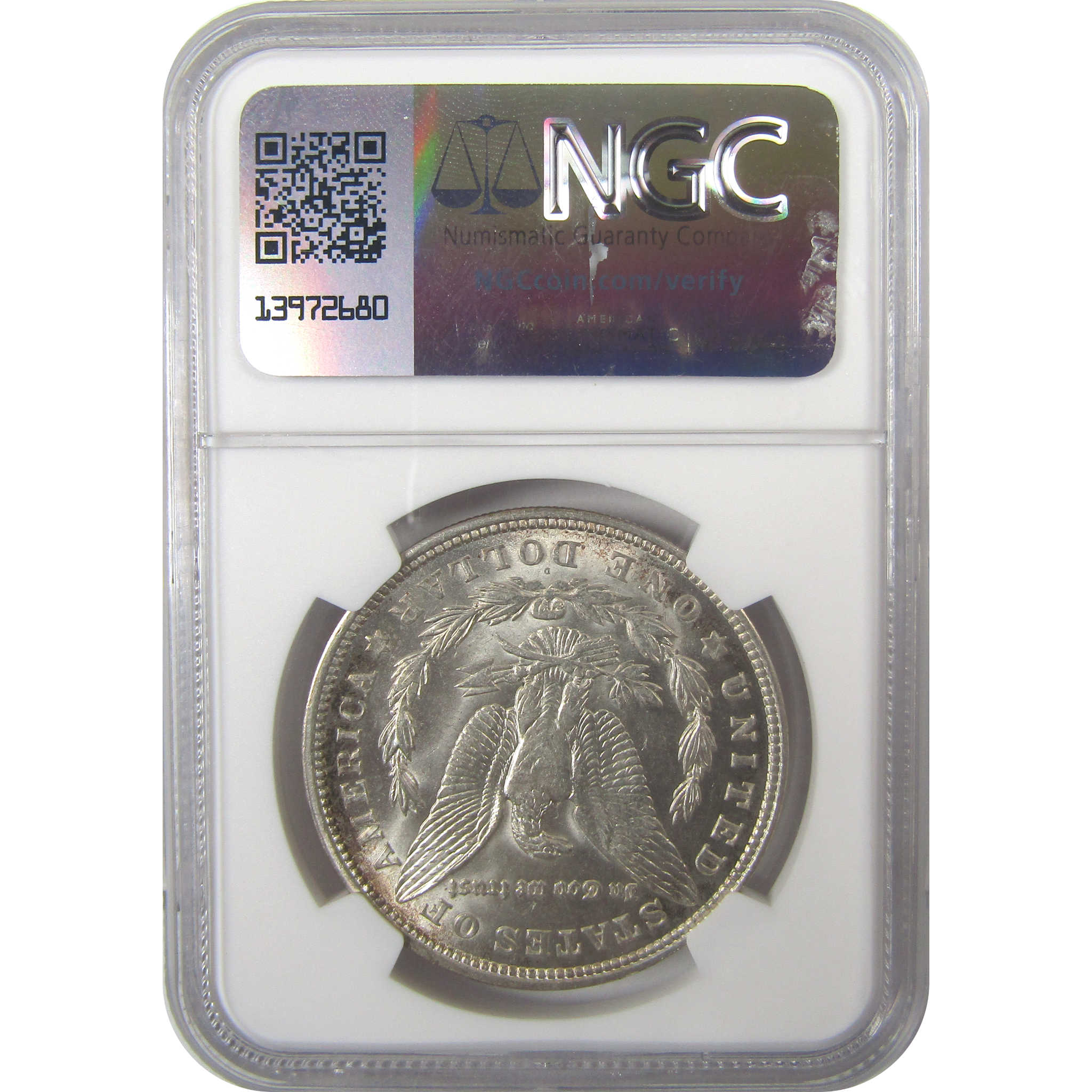 1921 D Morgan Silver Dollar MS 63 NGC Uncirculated $1 Coin SKU:I24100
