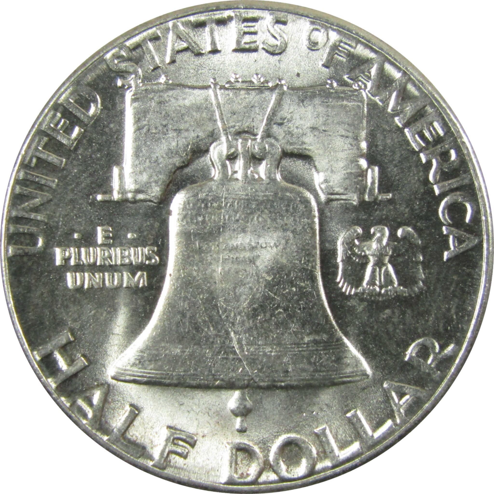 1951 Franklin Silver Half Dollar Uncirculated Mint State SKU:I28113