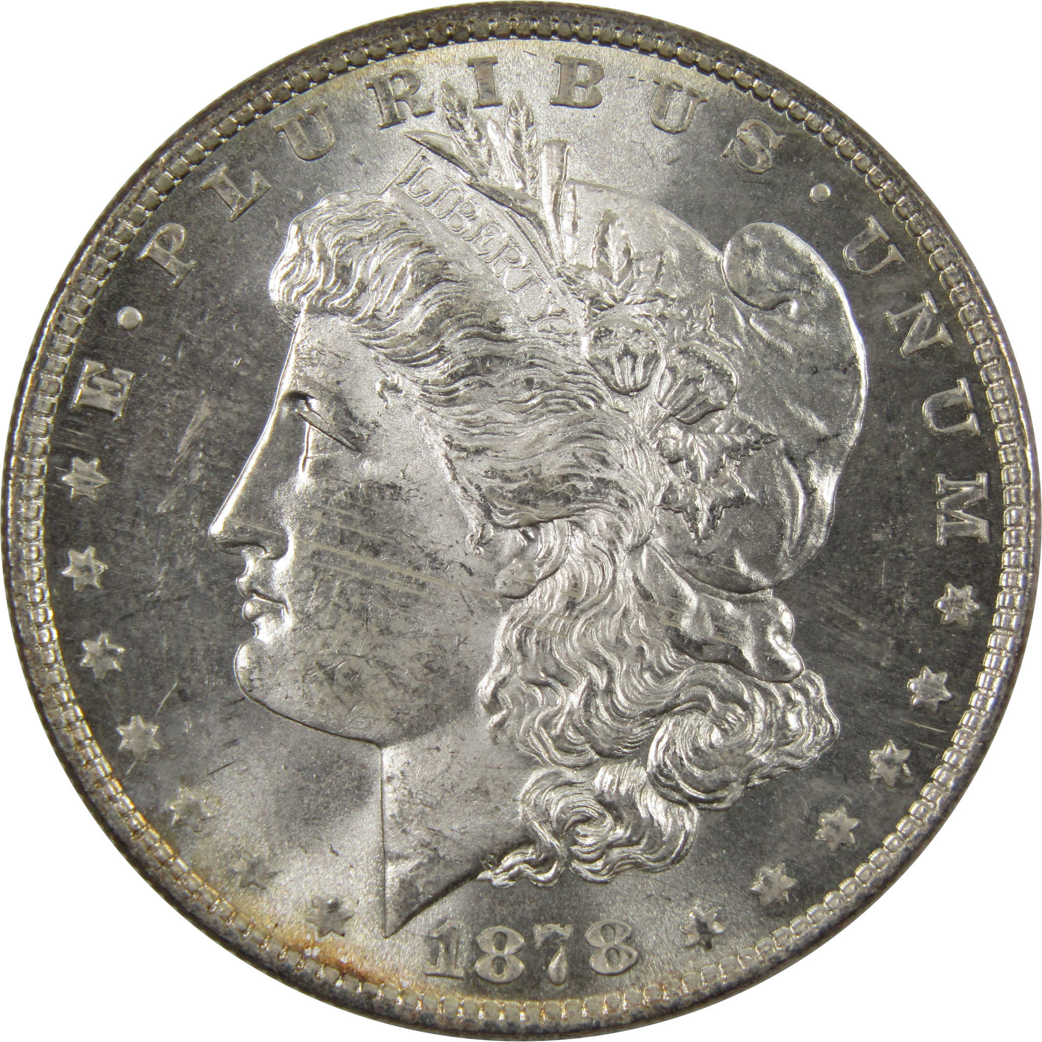 1878 8TF Morgan Dollar BU Choice Uncirculated Silver $1 SKU:I10177 - Morgan coin - Morgan silver dollar - Morgan silver dollar for sale - Profile Coins &amp; Collectibles