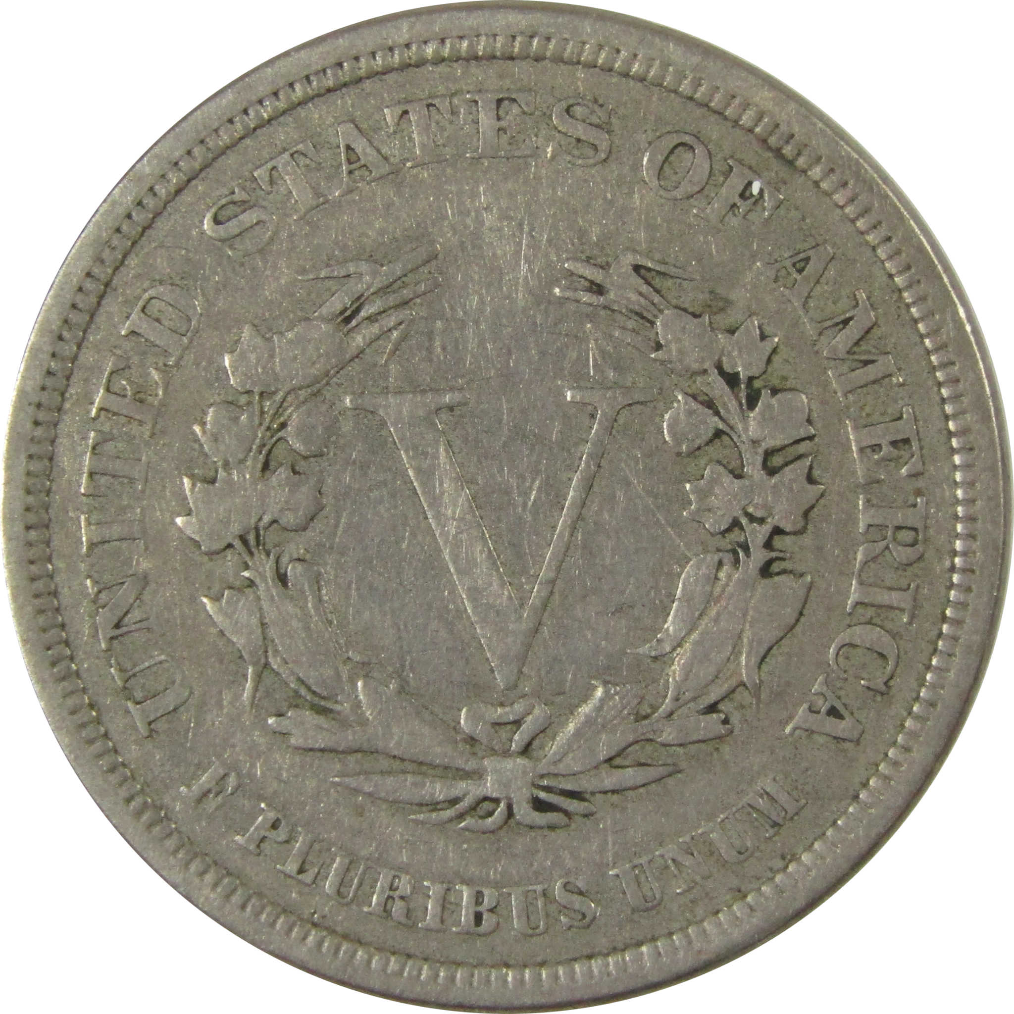 1883 No Cents Liberty Head V Nickel VF Very Fine 5c Coin SKU:I26514