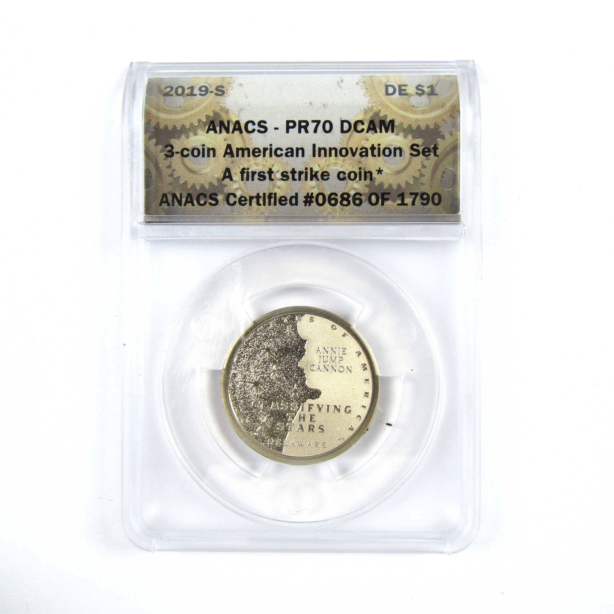 2019 PDS Classifying the Stars Innovation Dollar Set ANACS SKU:CPC6117