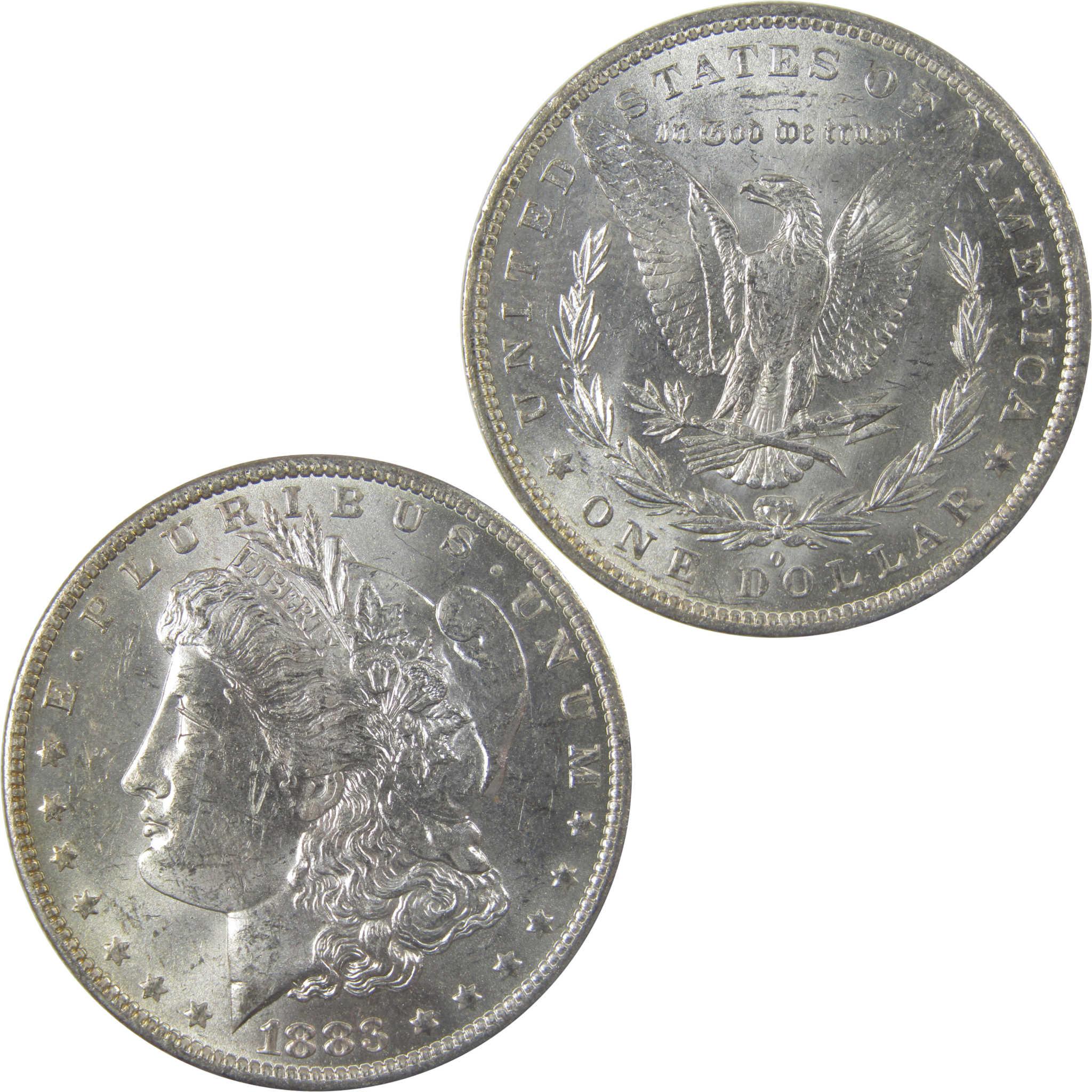 1883 O Morgan Silver Dollar Uncirculated Mint State Toned SKU:I24846
