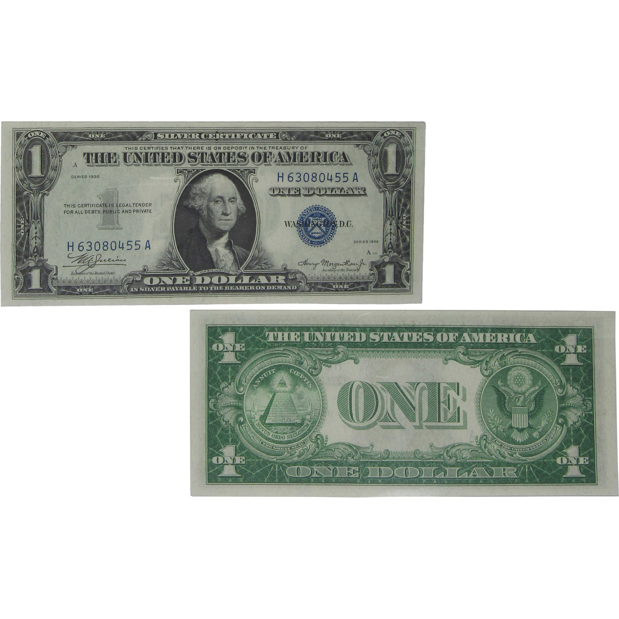 1935 $1 Silver Certificate Fr 1607 Very Choice Unc 64 PPQ PCGS