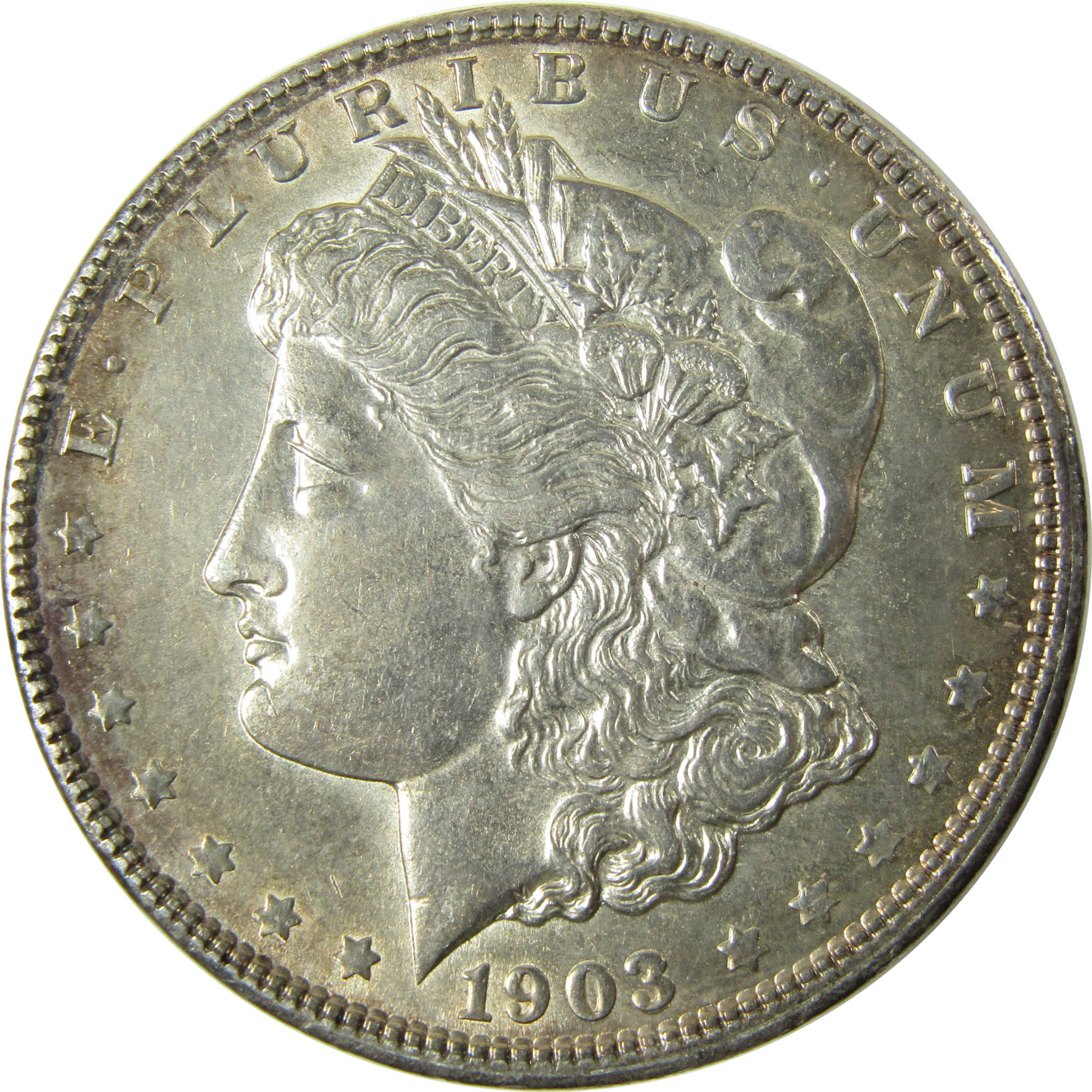 1903 Morgan Silver Dollar AU About Uncirculated Details SKU:CP1643
