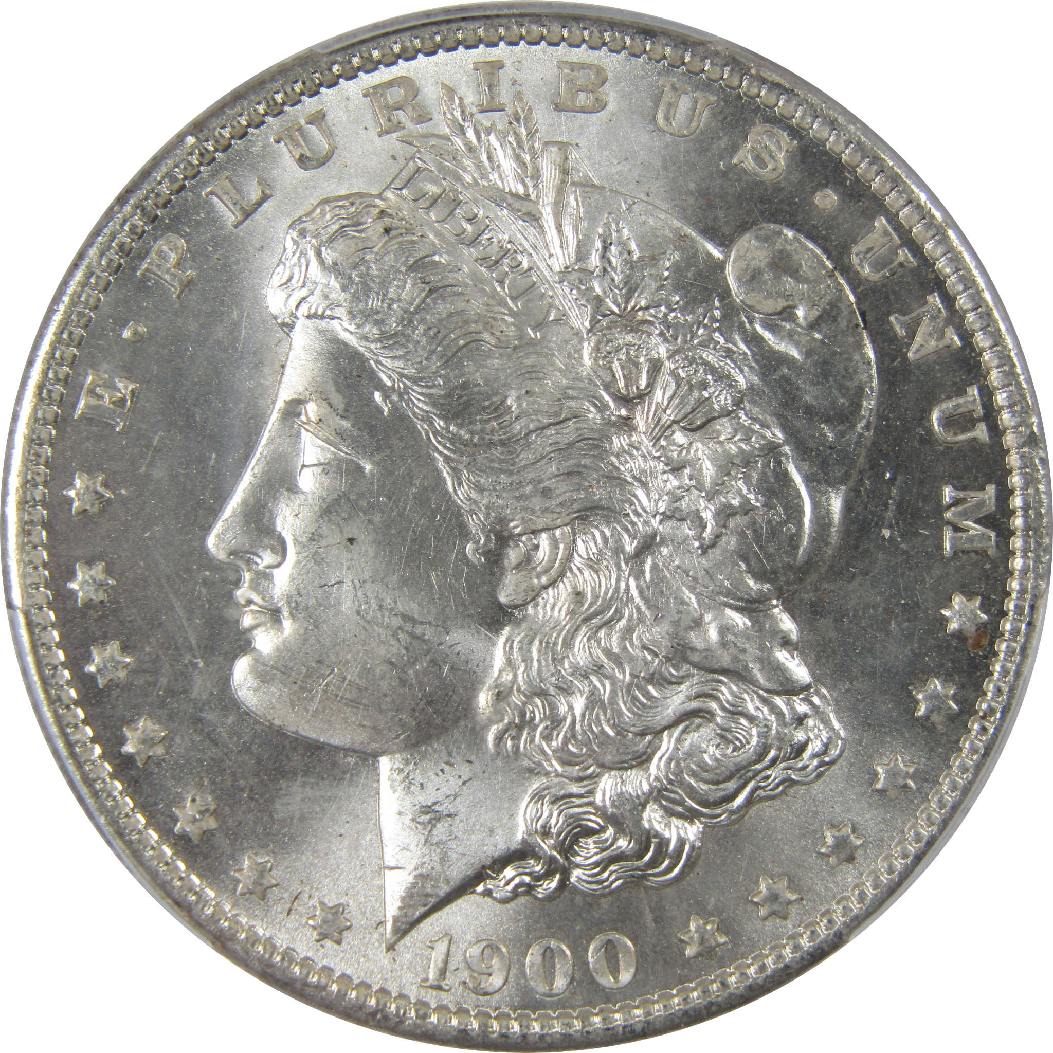 1900 O Morgan Dollar MS 64 PCGS Silver Uncirculated $1 Coin SKU:I23792