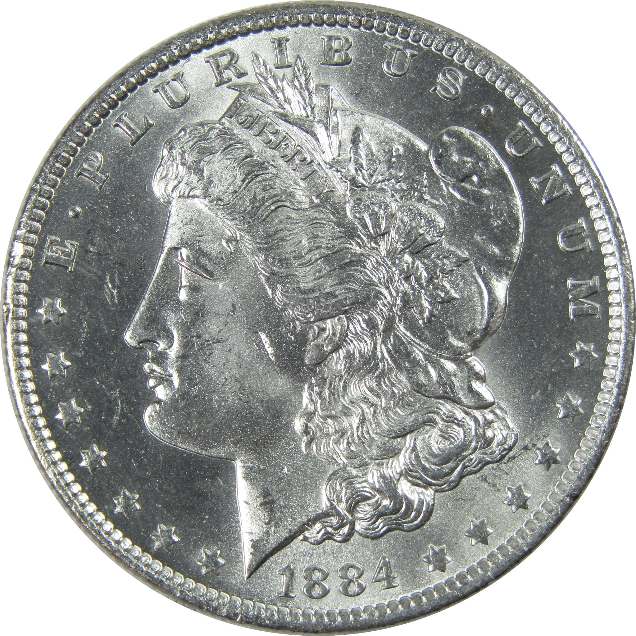 1884 O Morgan Dollar Uncirculated Silver $1 Coin SKU:I16620 - Morgan coin - Morgan silver dollar - Morgan silver dollar for sale - Profile Coins &amp; Collectibles