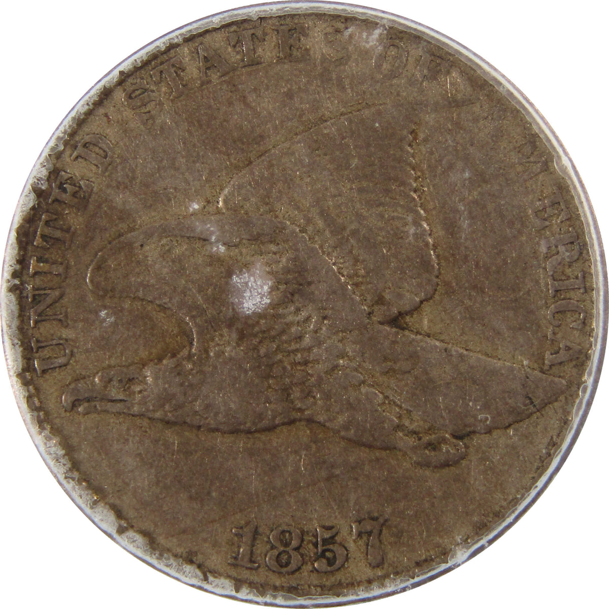 1857 Flying Eagle Cent VF 30 ICG Penny 1c Coin Collectible SKU:I29107