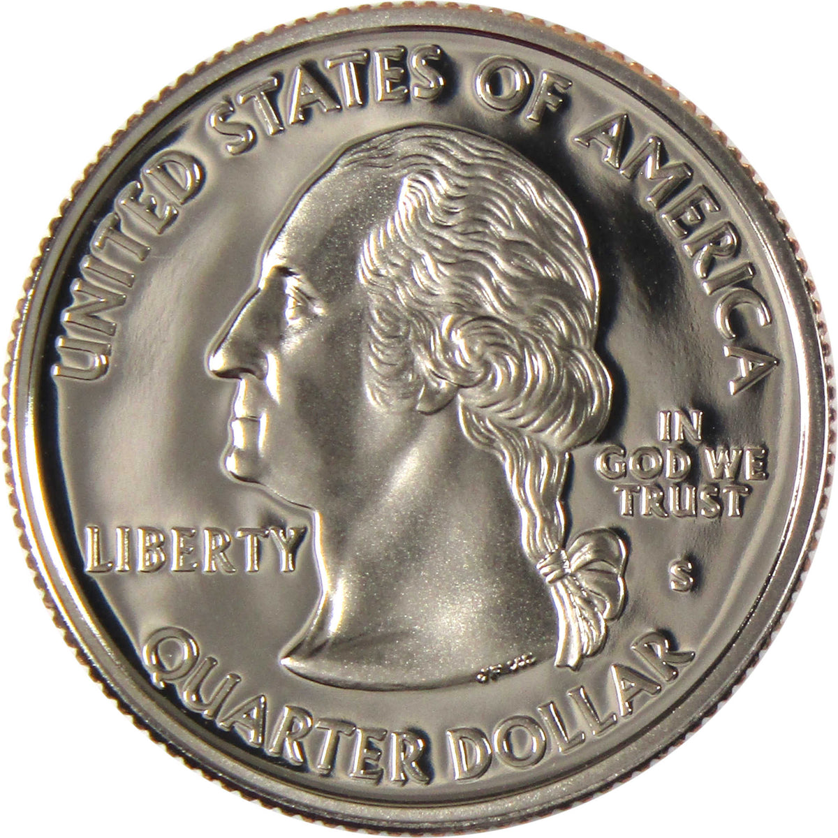 2000 S Virginia State Quarter Clad Proof 25c Coin Collectible
