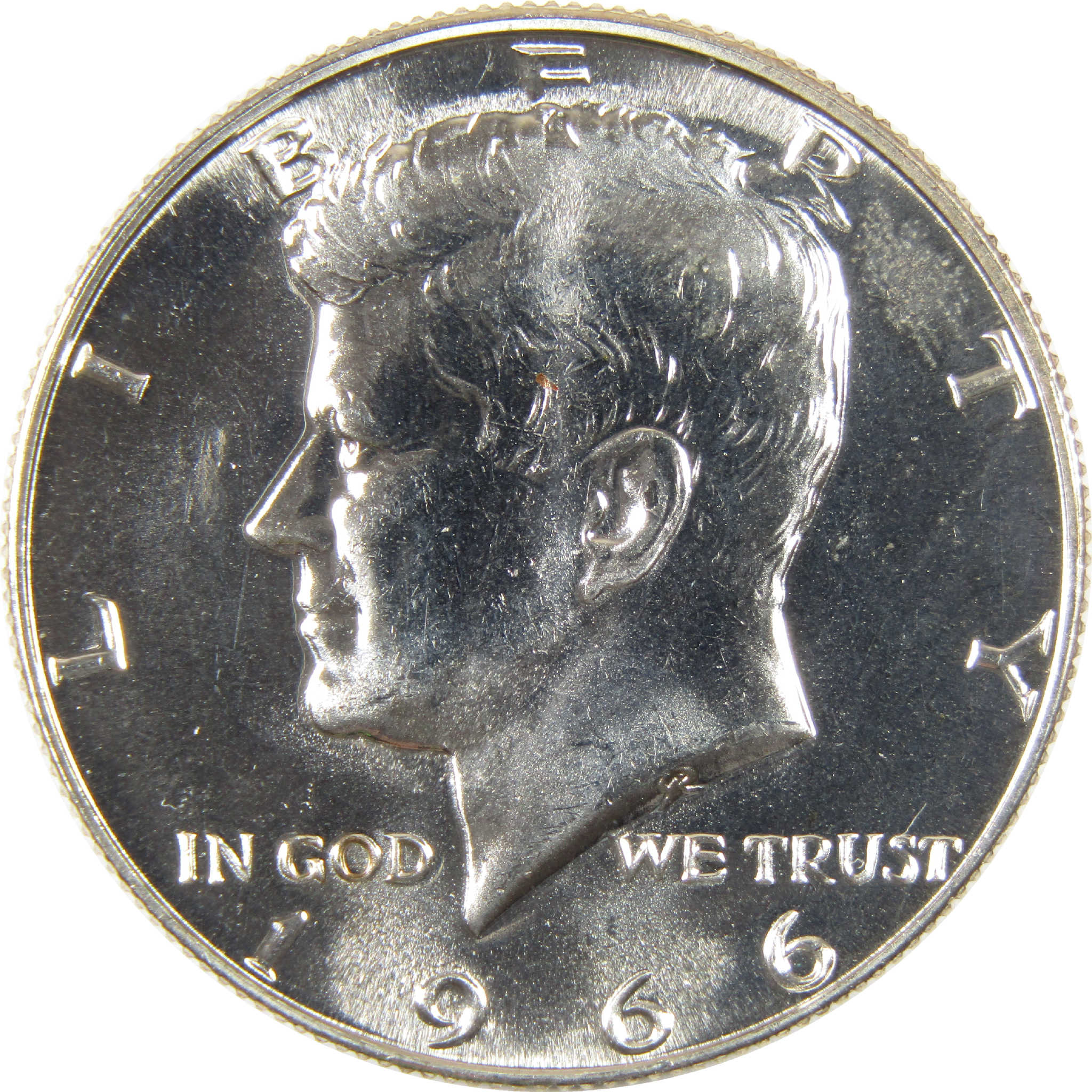 1966 SMS Kennedy Half Dollar Uncirculated Silver Clad 50c Coin