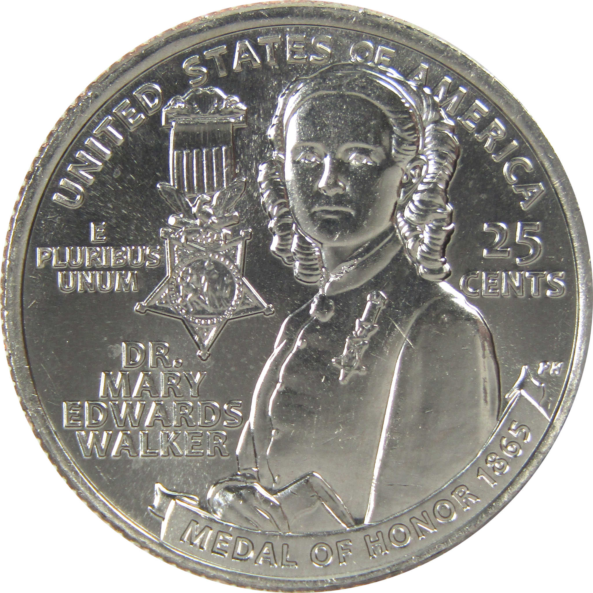 2024 D Mary Edwards Walker American Women Quarter Uncirculated Clad