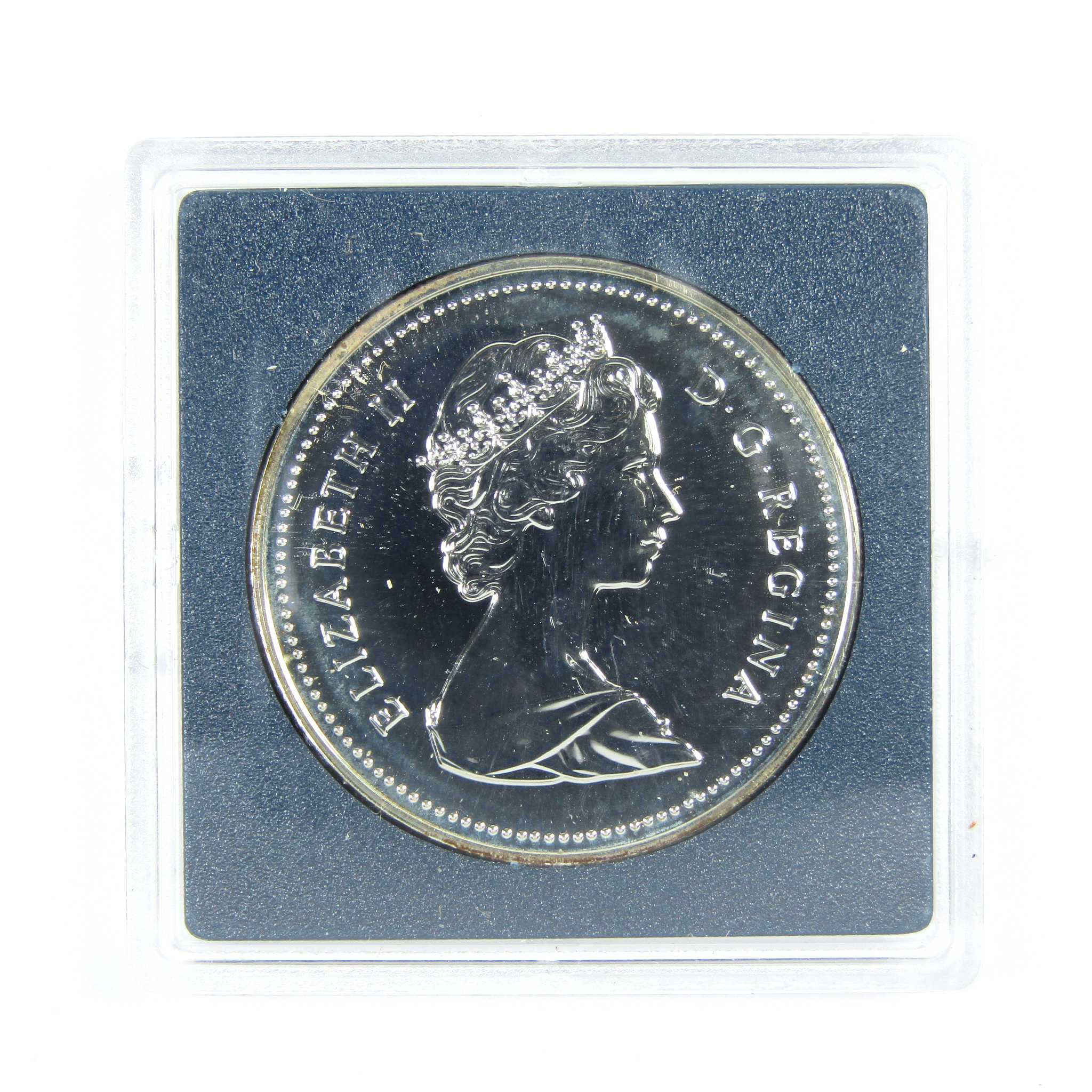 1987 Canadian Davis Strait Dollar Uncirculated Silver $1 SKU:CPC4628