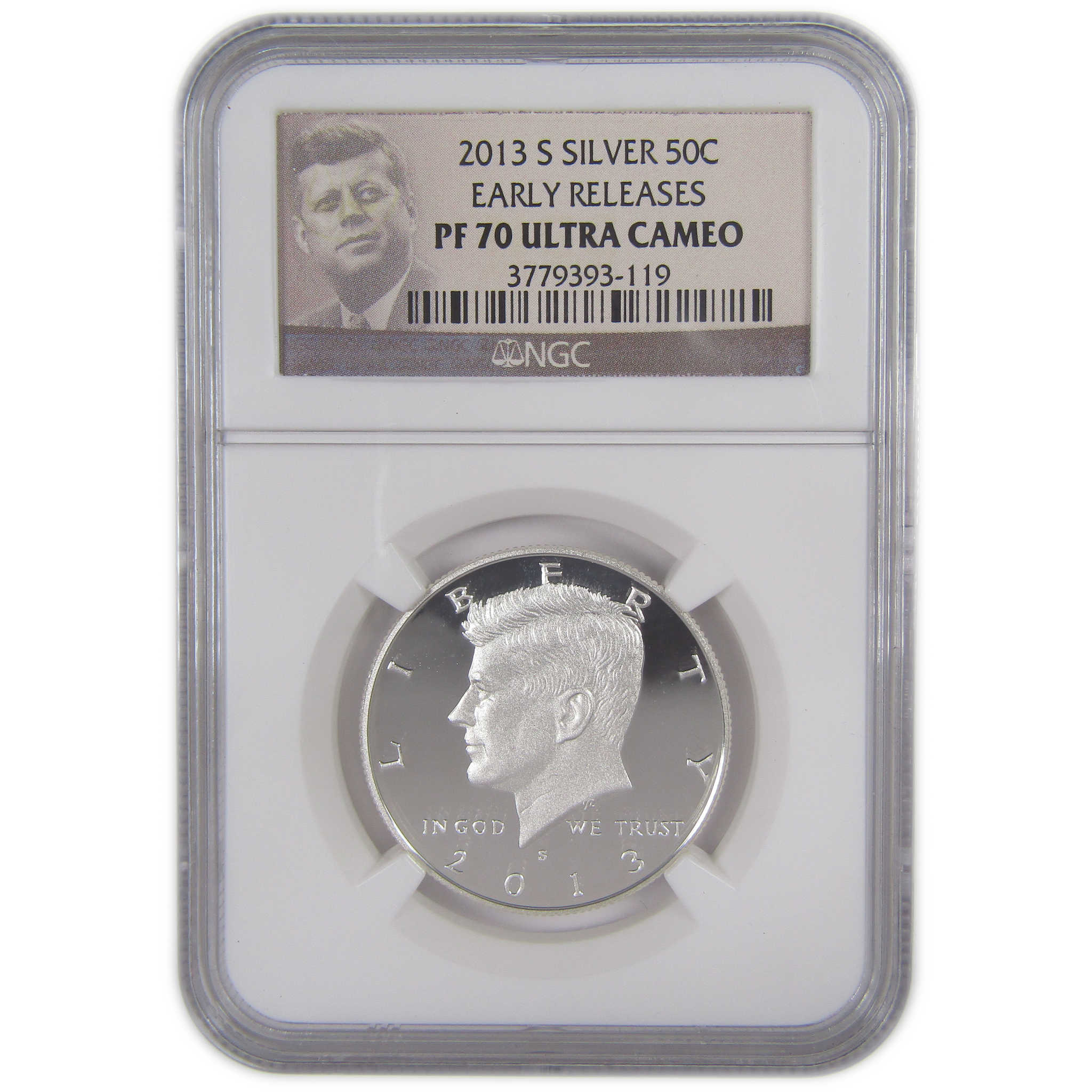 2013 S Kennedy Half Dollar PF 70 UCAM NGC Silver Proof 50c SKU:CPC9652