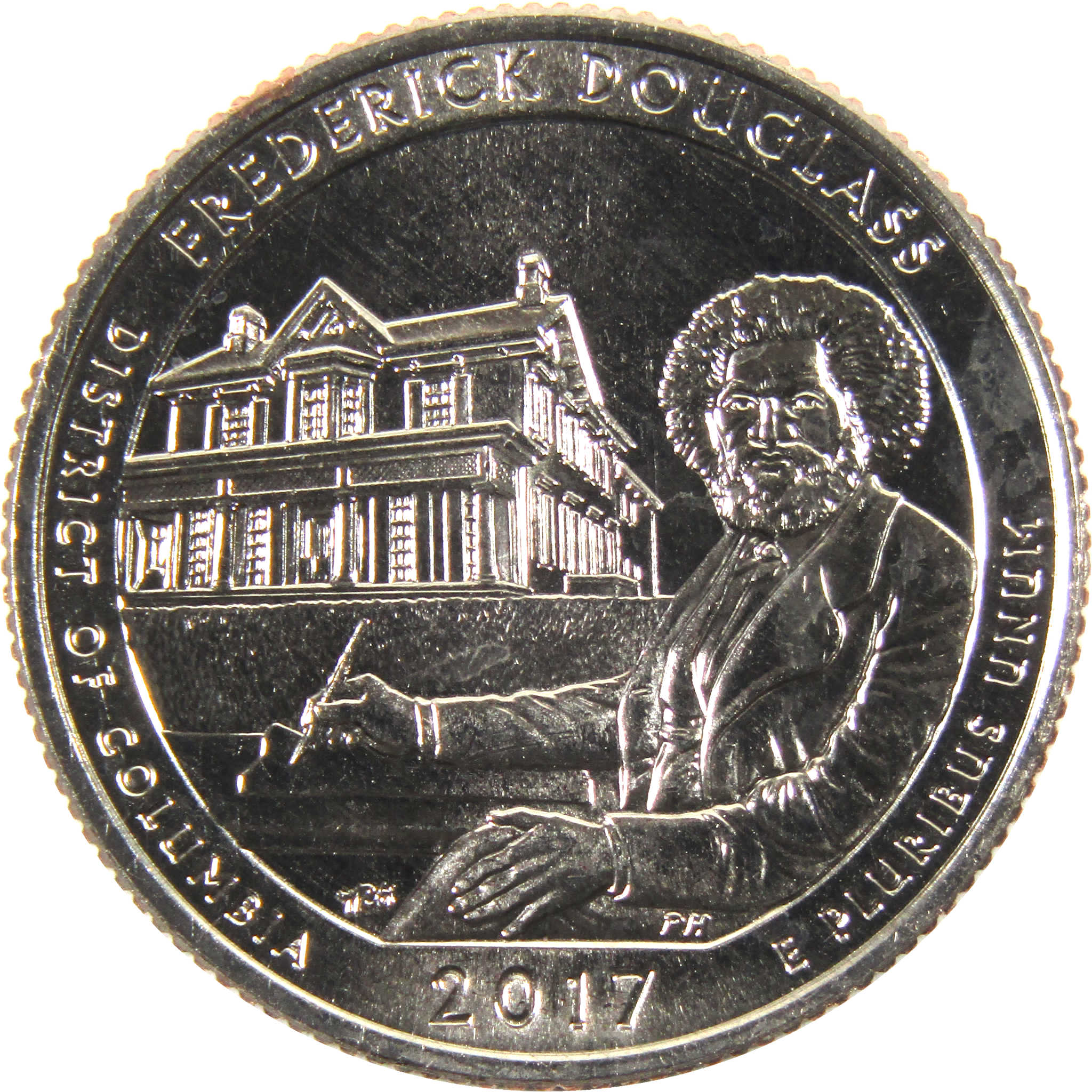 2017 S Frederick Douglass NHS National Park Quarter Uncirculated Clad