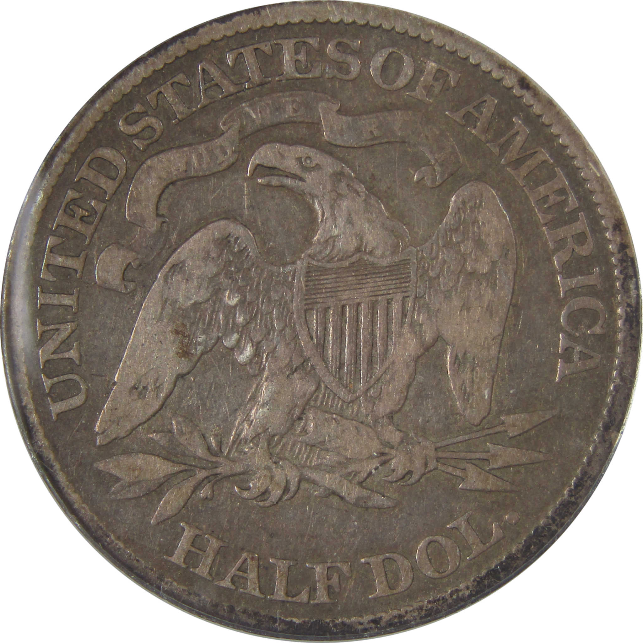 1869 Seated Liberty Half Dollar G 6 ANACS Silver 50c Coin SKU:I23652