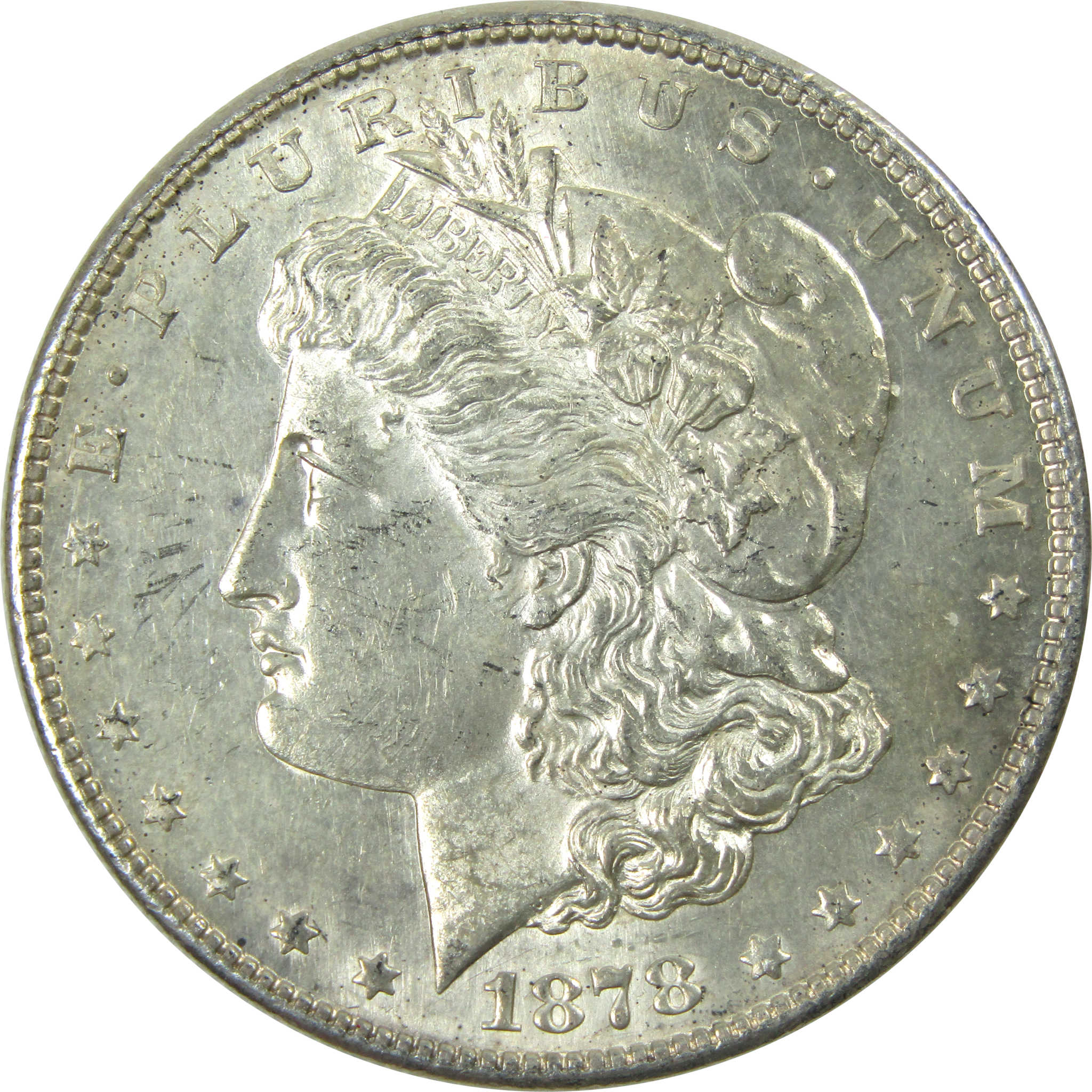 1878 S Morgan Dollar Uncirculated Silver $1 Coin SKU:I13929 - Morgan coin - Morgan silver dollar - Morgan silver dollar for sale - Profile Coins &amp; Collectibles