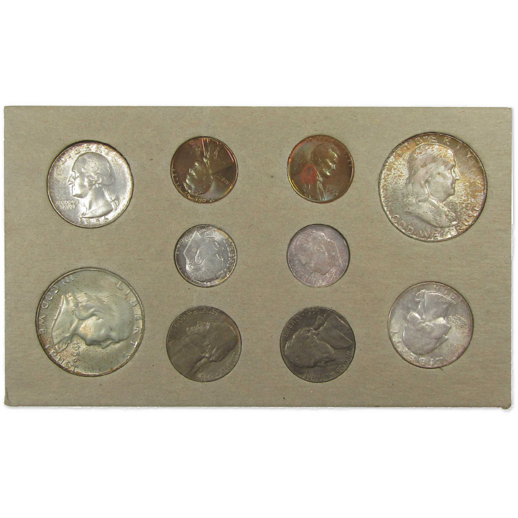 1956 U.S. Mint Uncirculated Coin Set Collectible OGP SKU:I22433