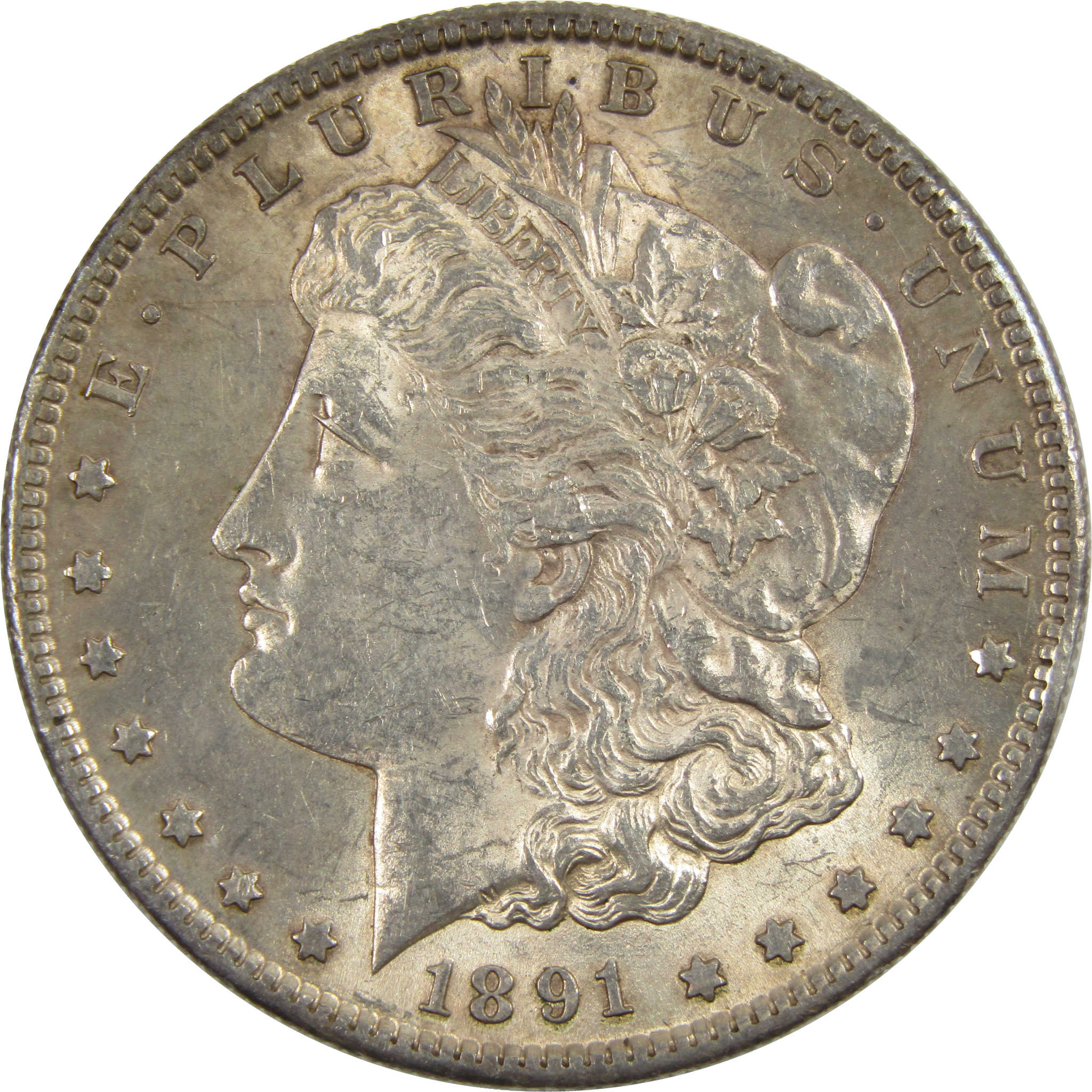 1891 S Morgan Dollar Choice About Uncirculated 90% Silver SKU:I8129 - Morgan coin - Morgan silver dollar - Morgan silver dollar for sale - Profile Coins &amp; Collectibles